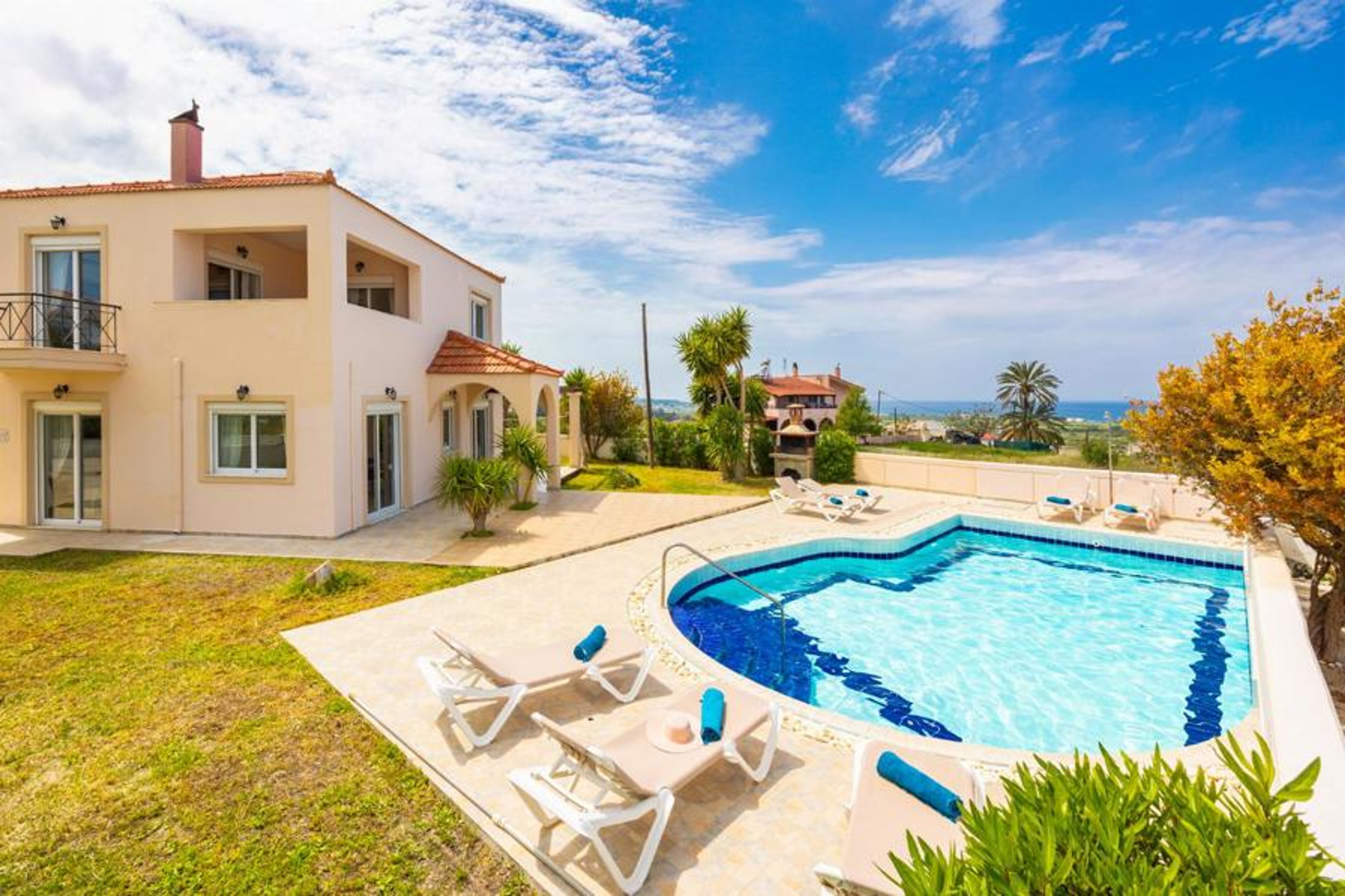 Beautiful villa with private pool and terrace with sea views