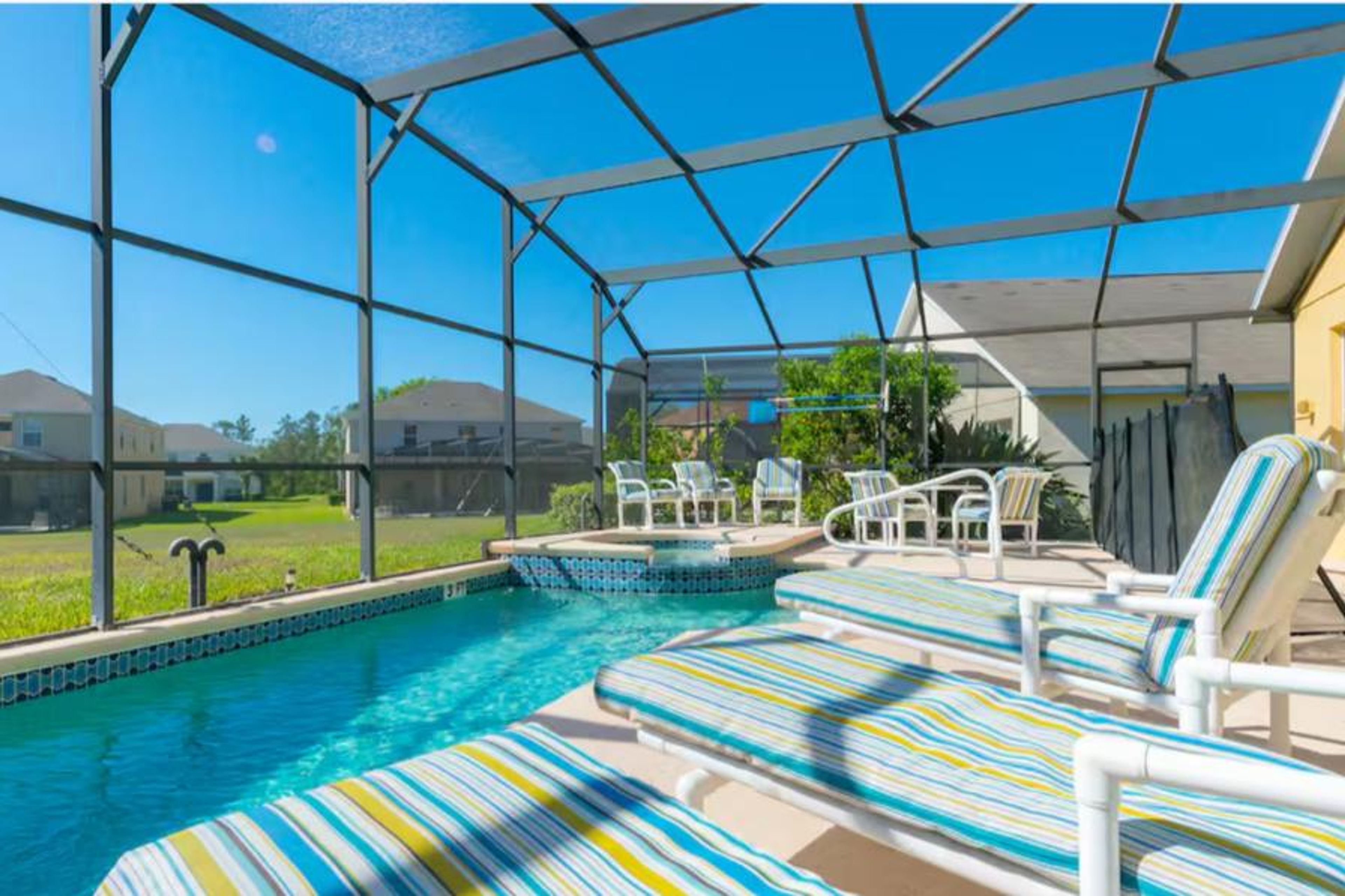 Pool and spa