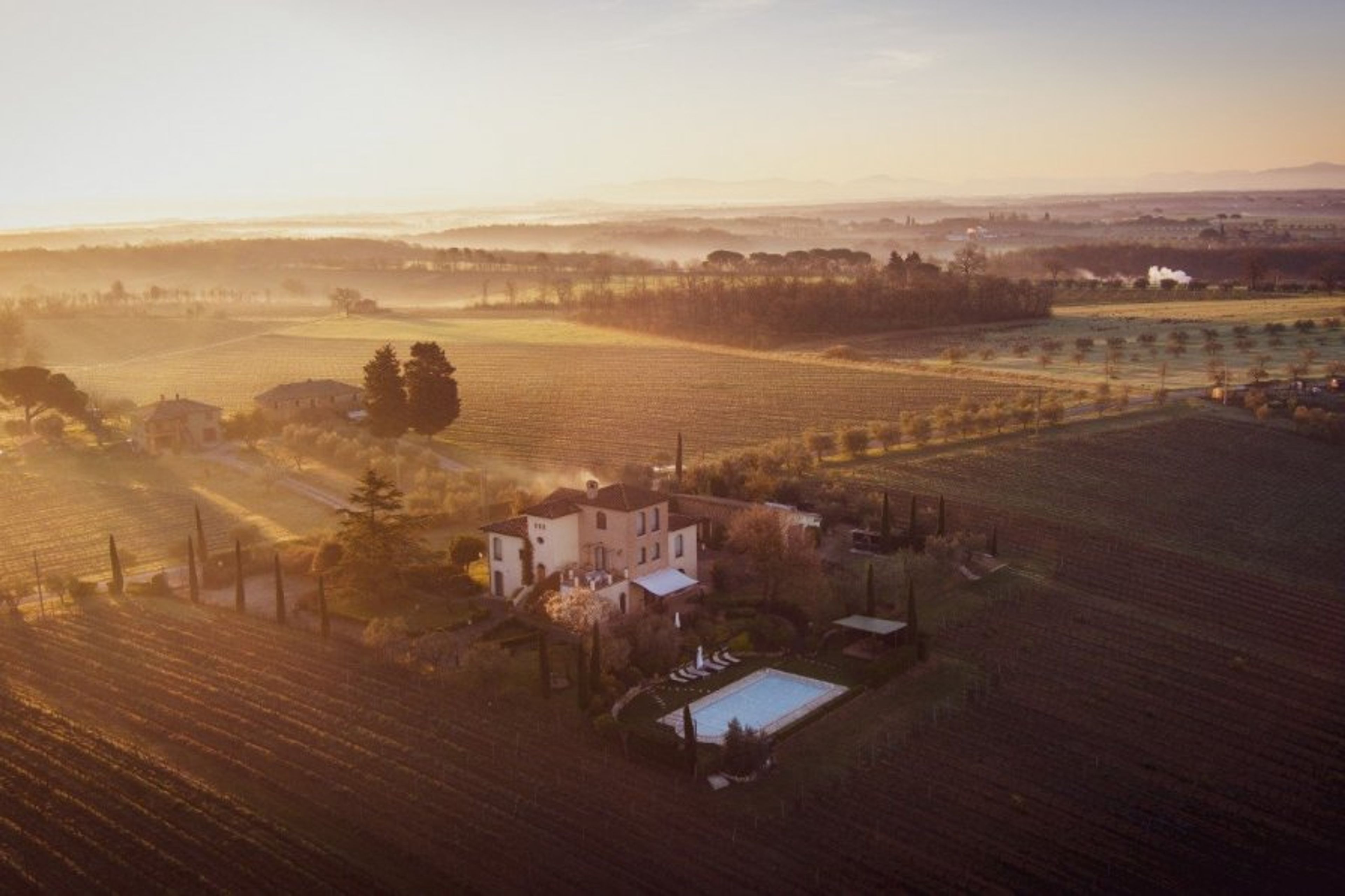 La Valiana - Entire Estate bird-eye view