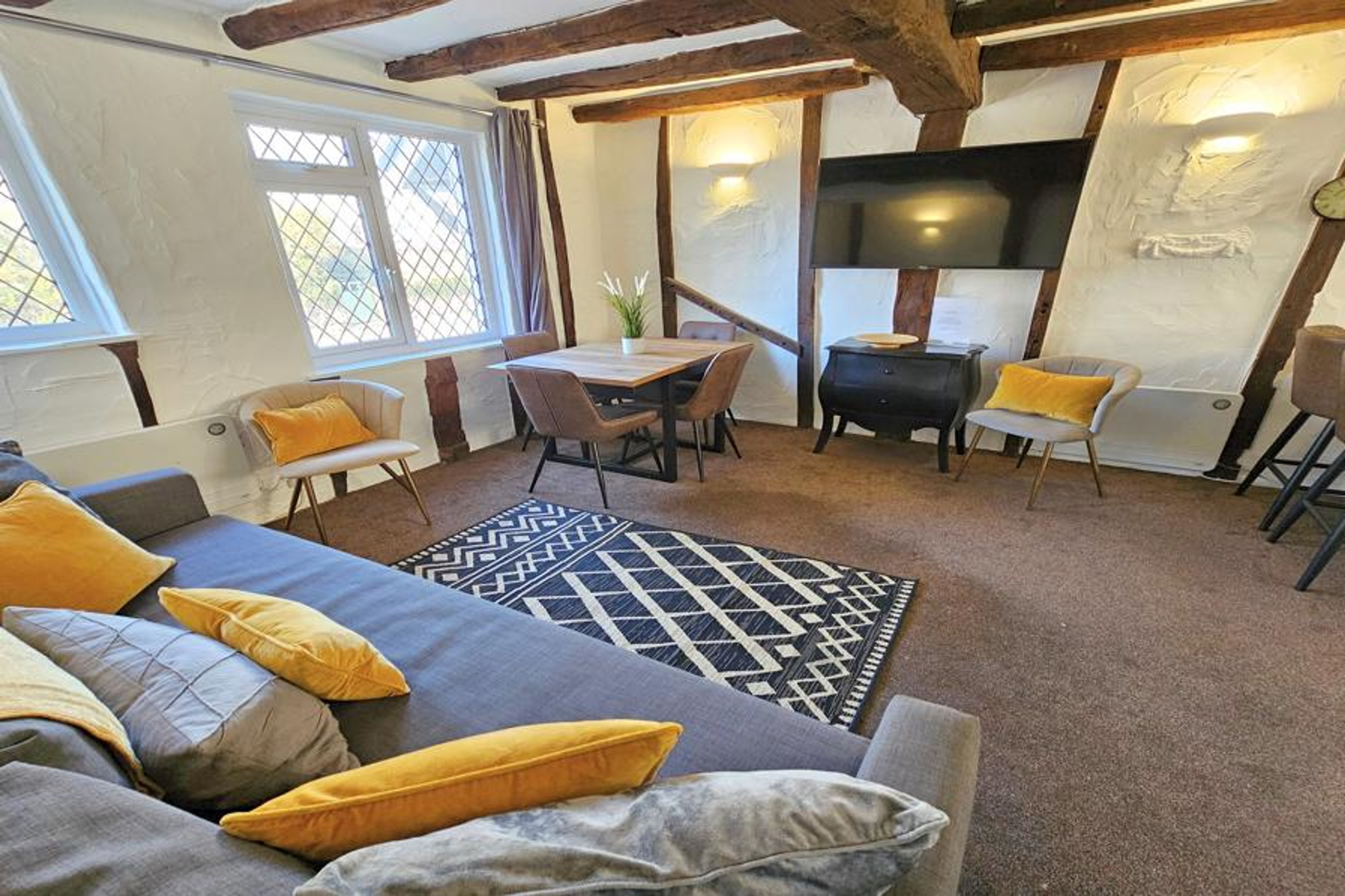 Lounge with freeview TV