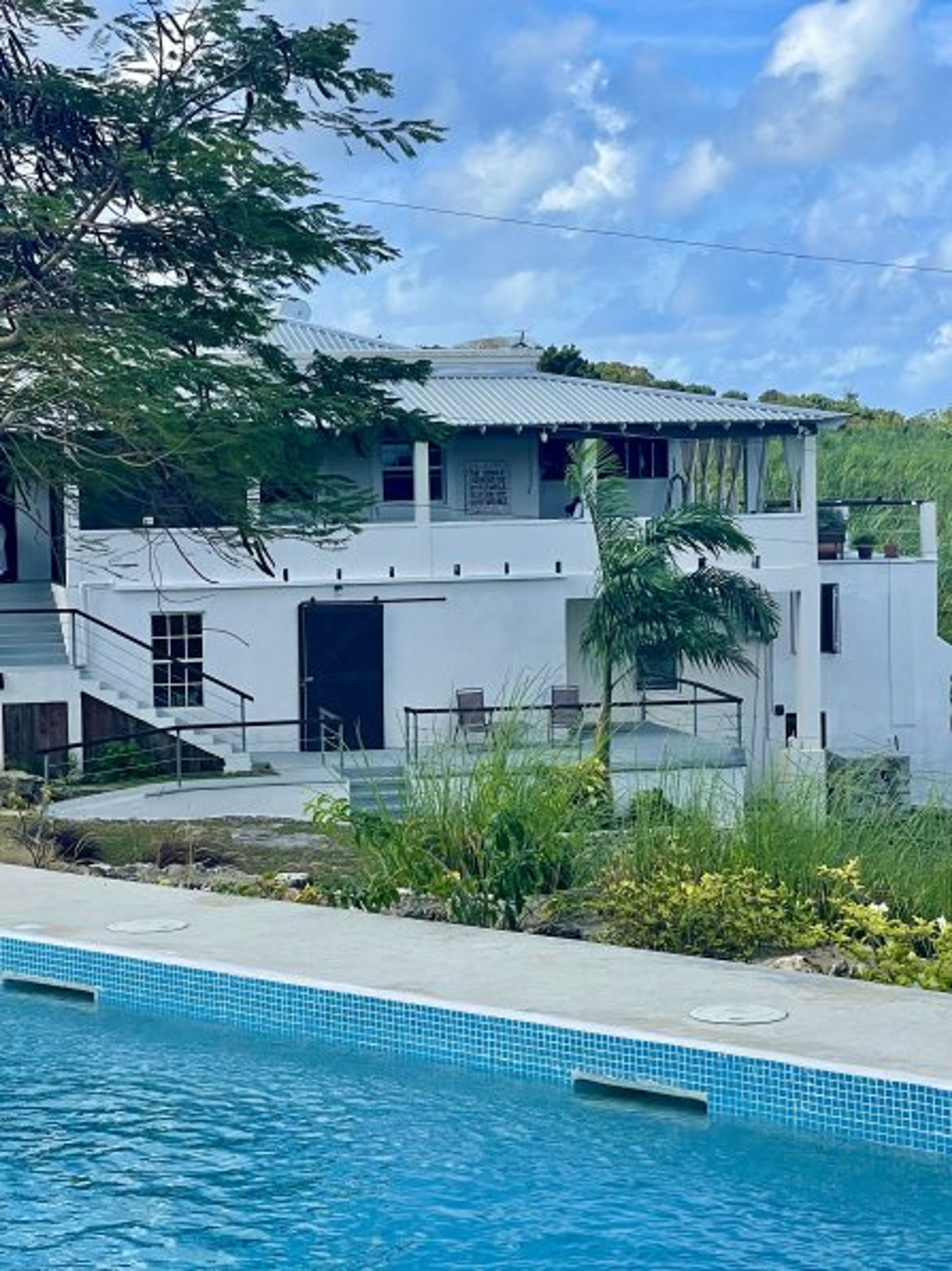 Restored stone plantation house
