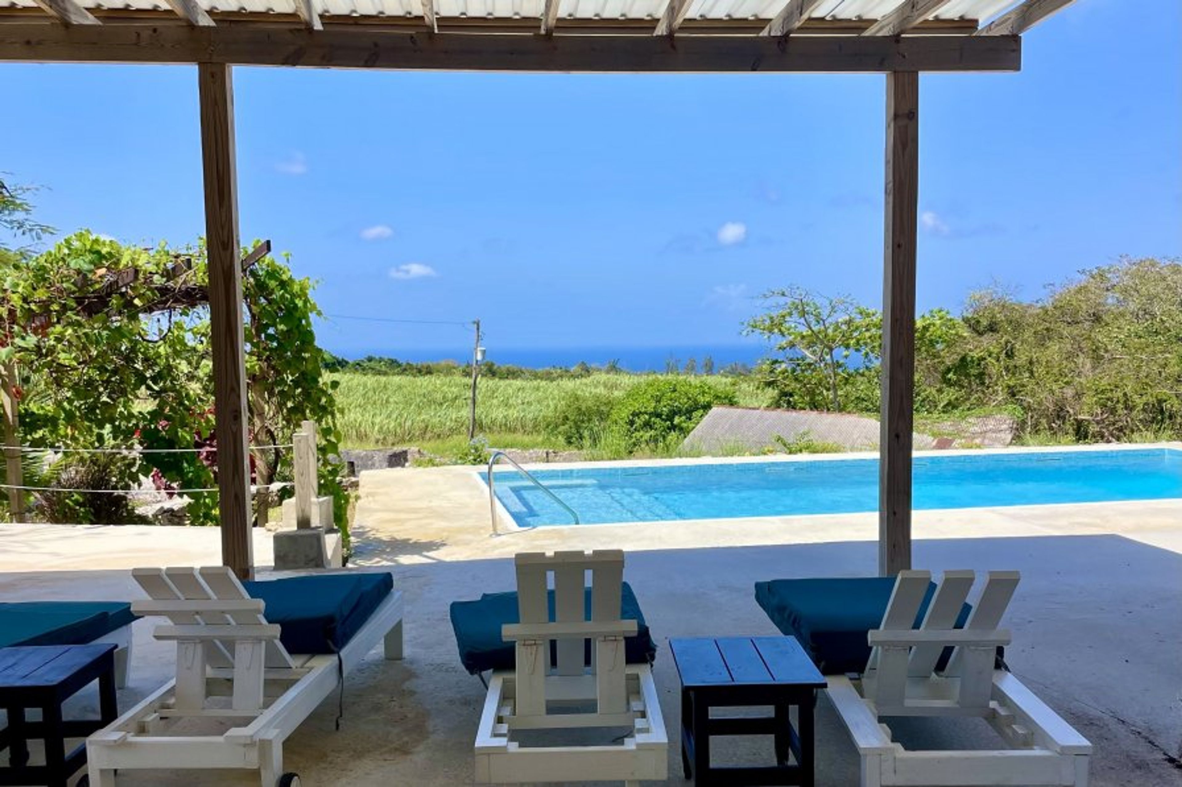 Pool deck
