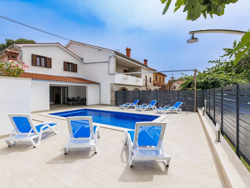 Villa in Croatia, Filipana: Pool Outdoor