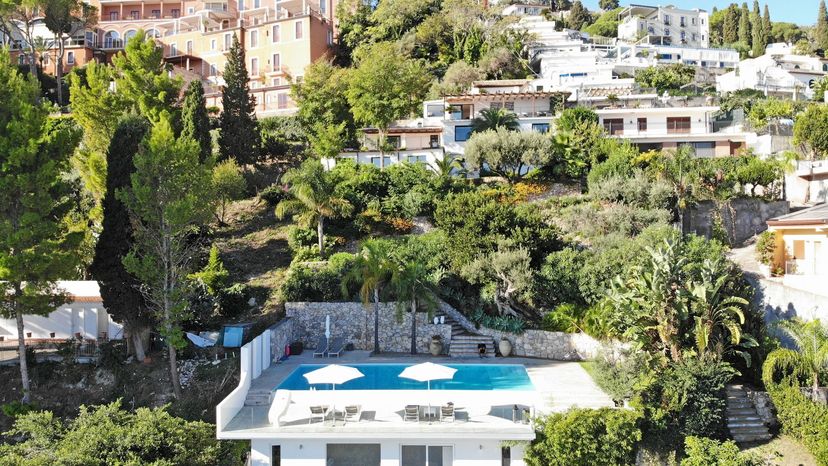Villa in Taormina, Sicily: created by dji camera