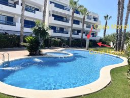Costa Blanca holiday apartment rental with shared pool
