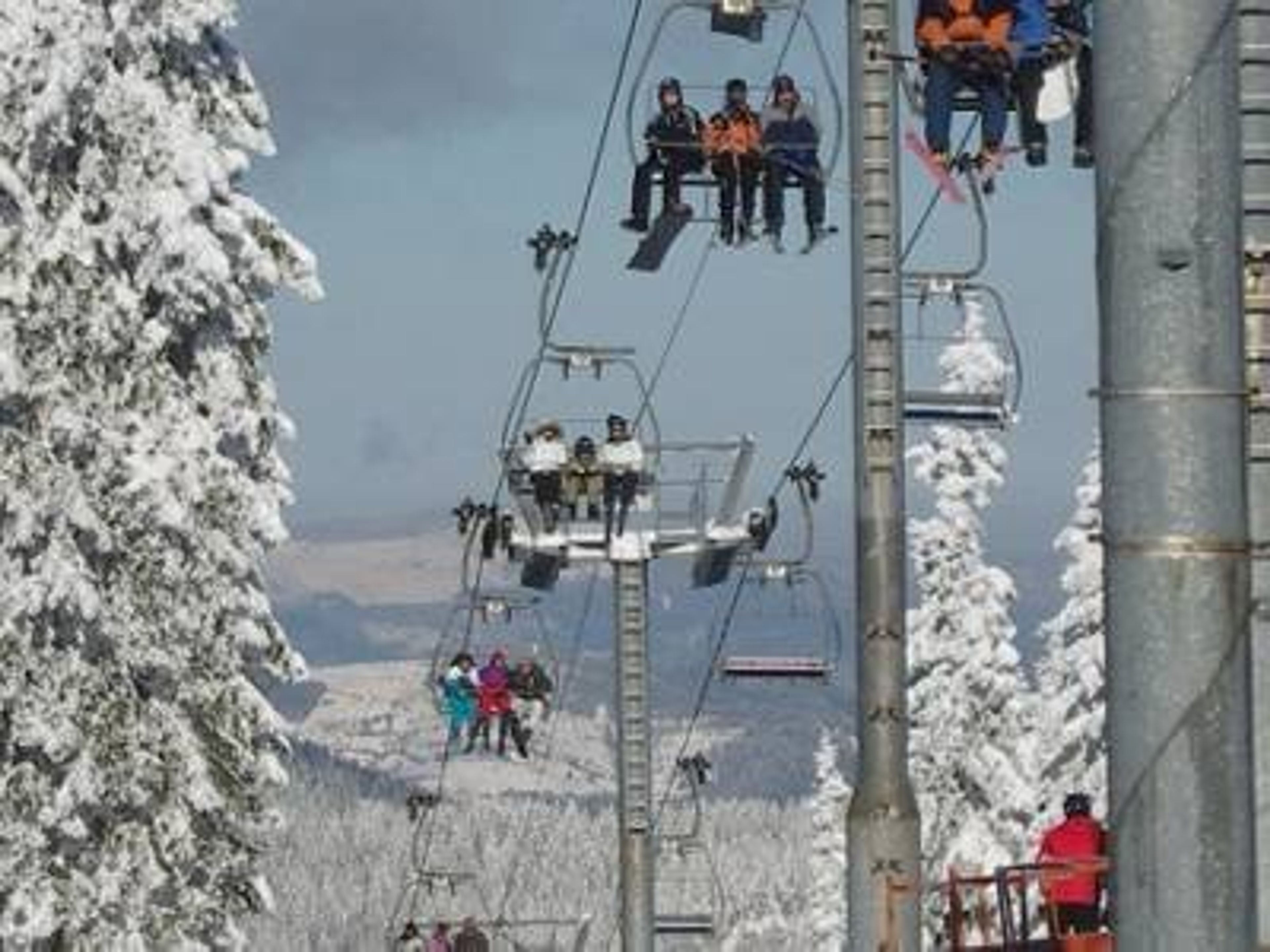 Chair Lift View Pamporovo