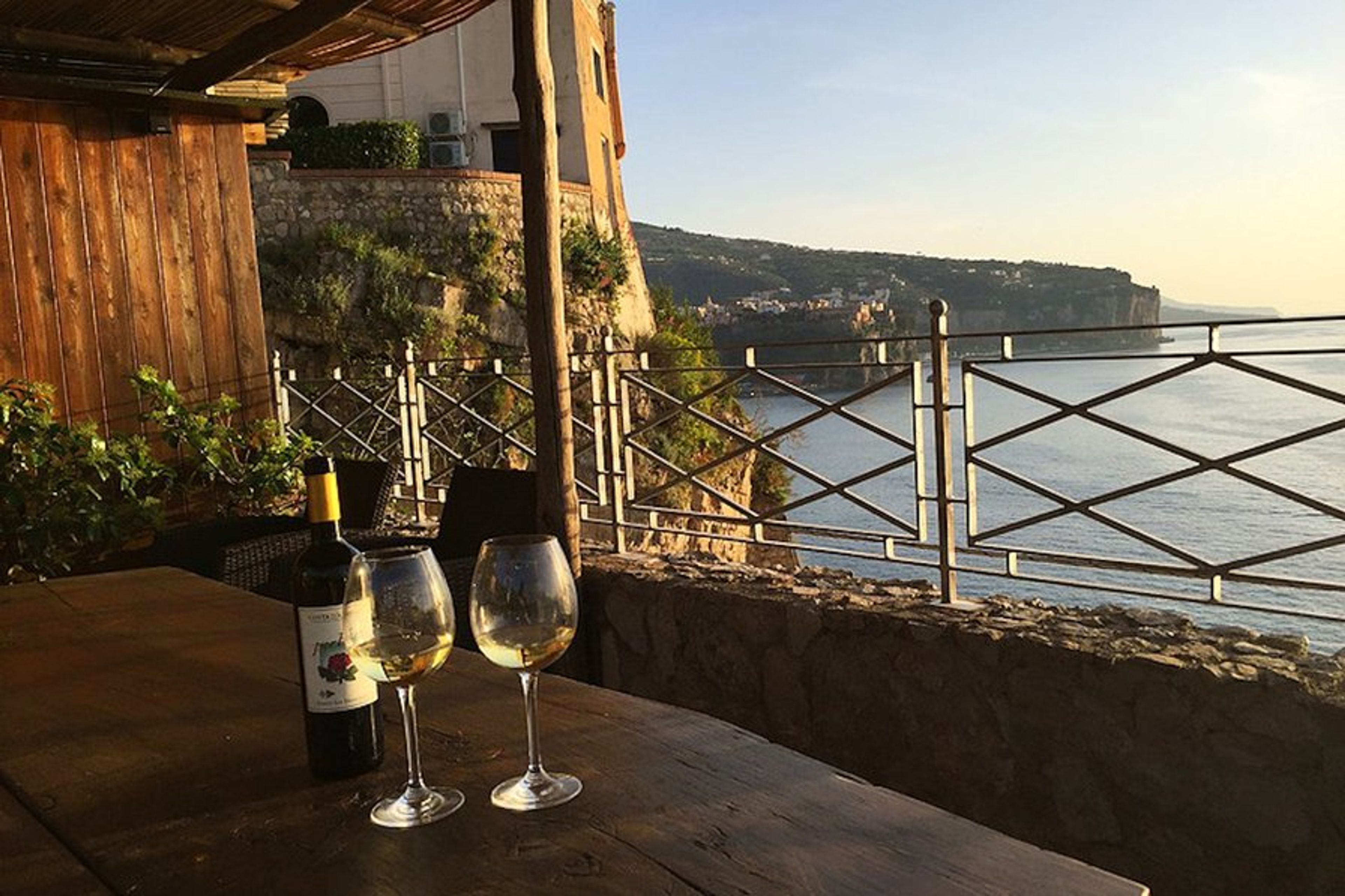 View from under the Patio.