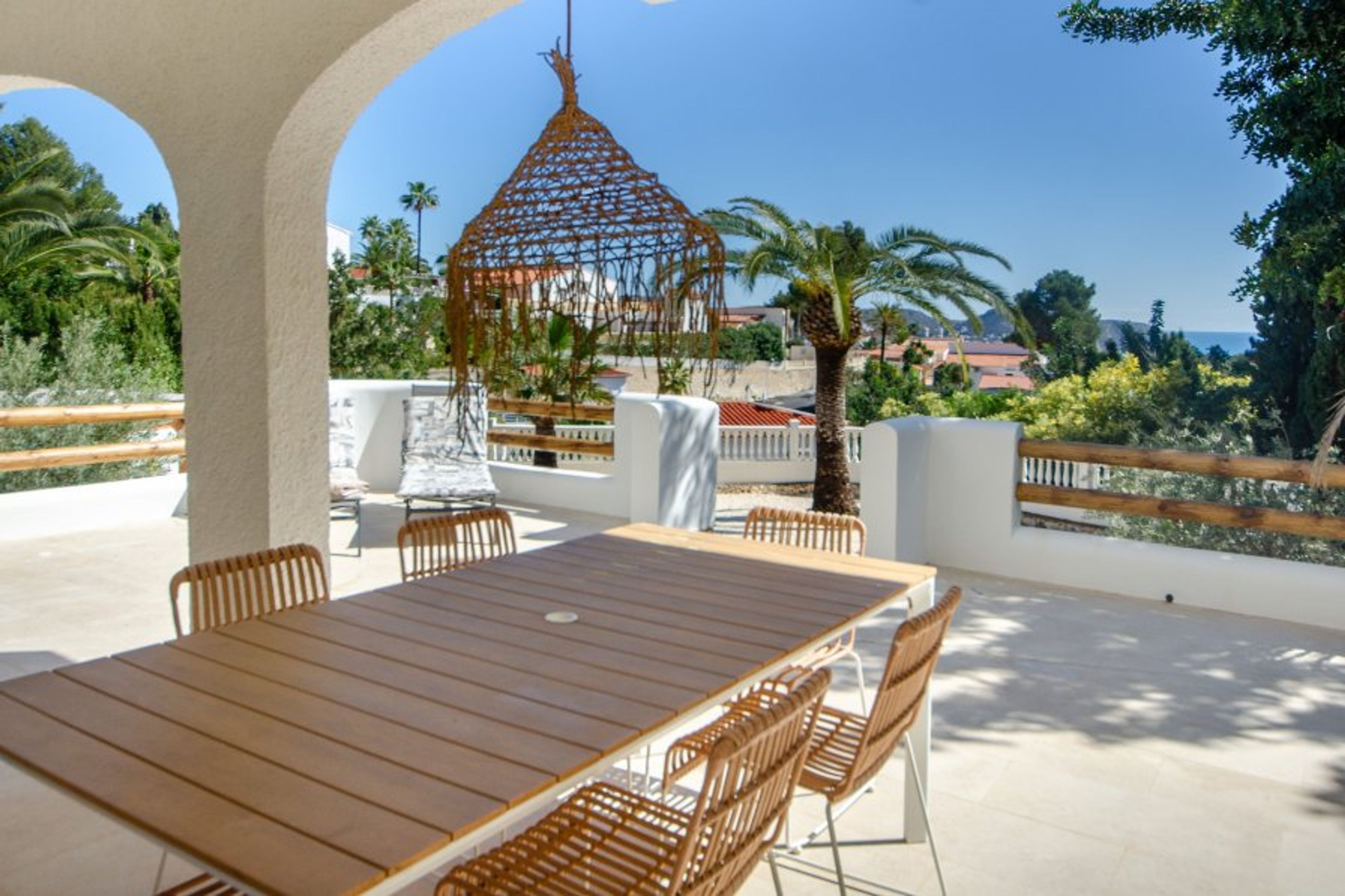 Sun terrace with seaview