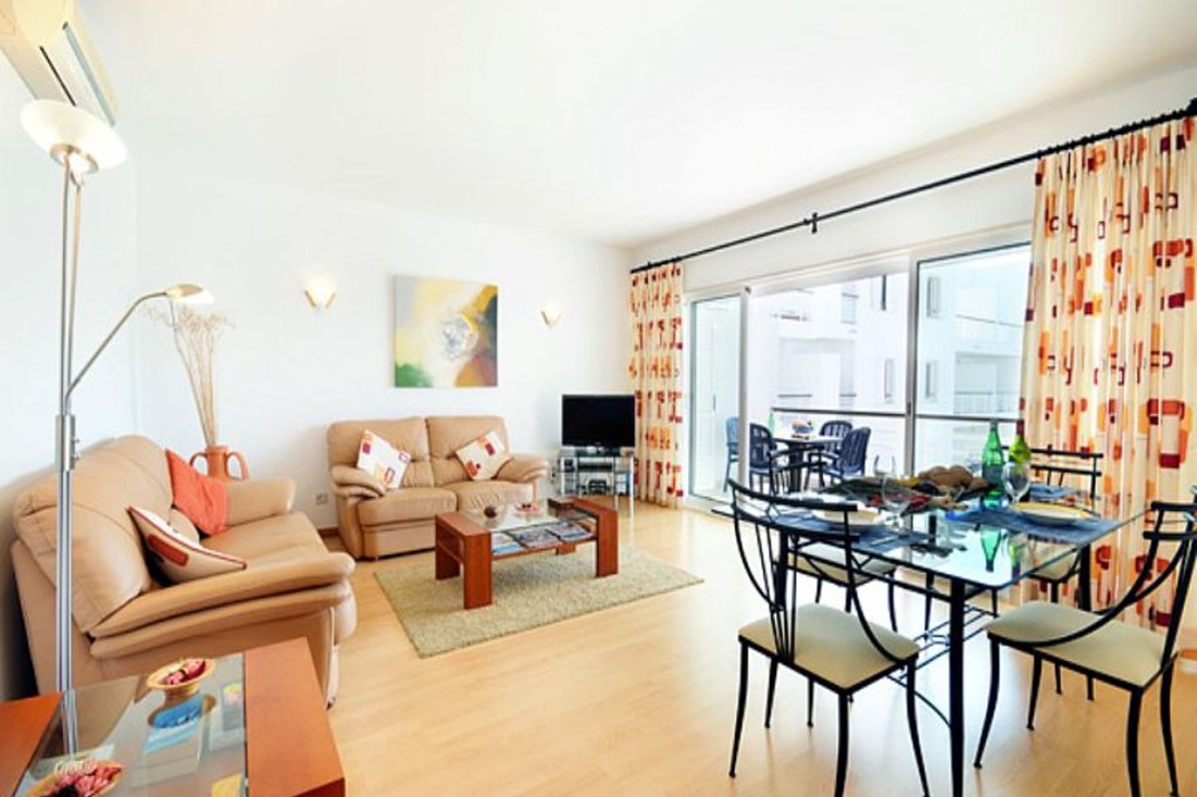 Spacious and airy lounge