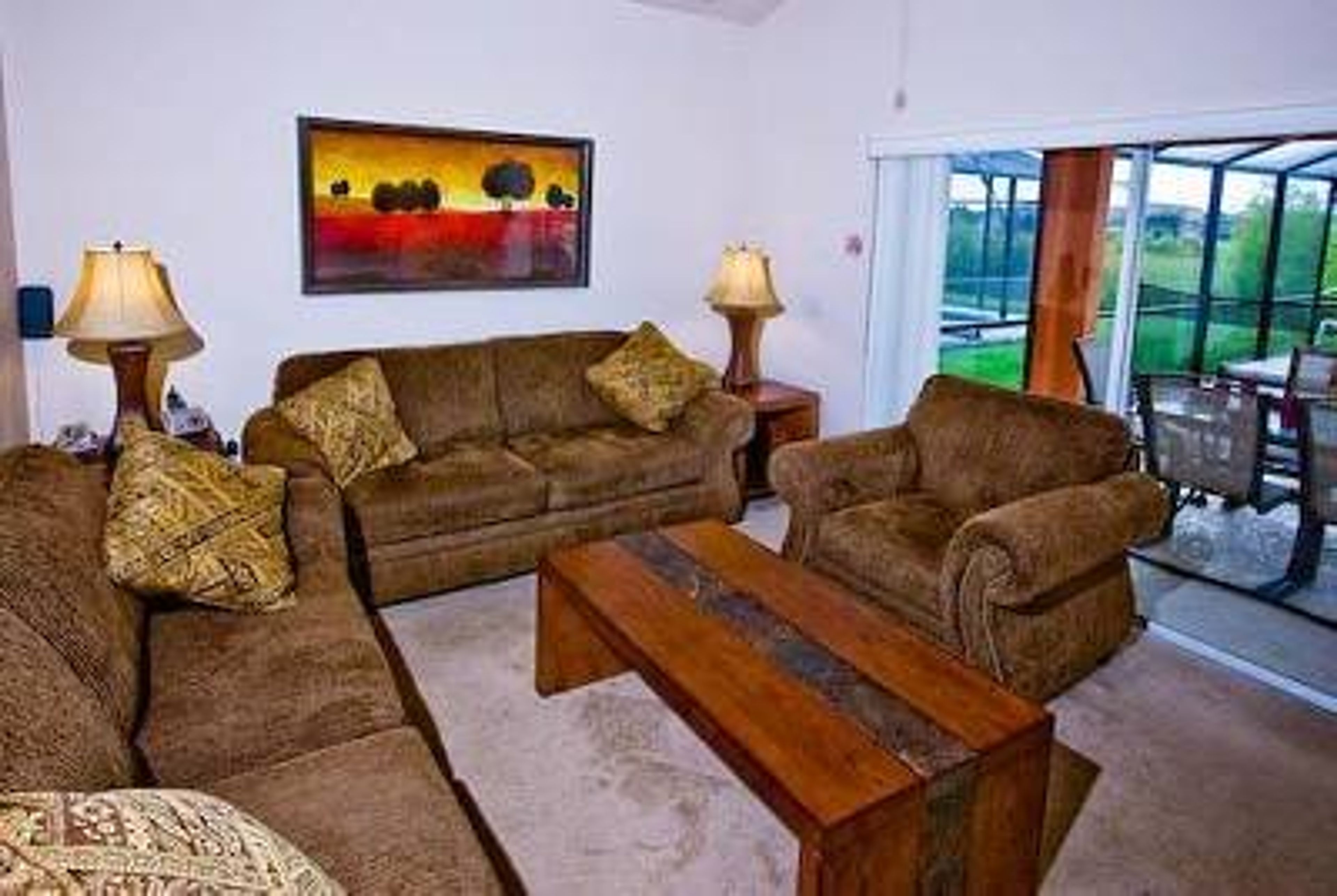 Relax in the Family Room with 50 inch Plasma TV