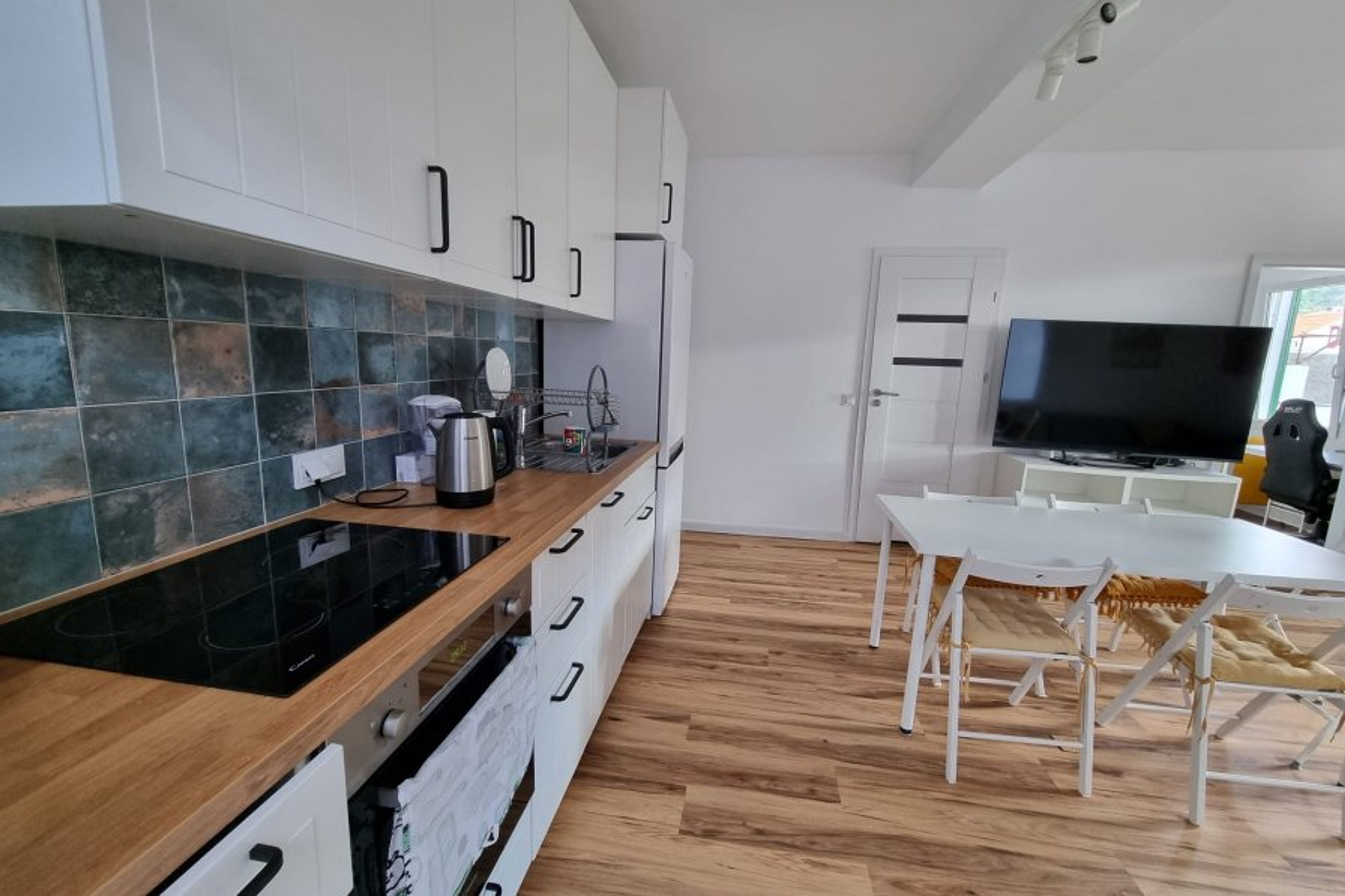 Kitchen and Dining area.