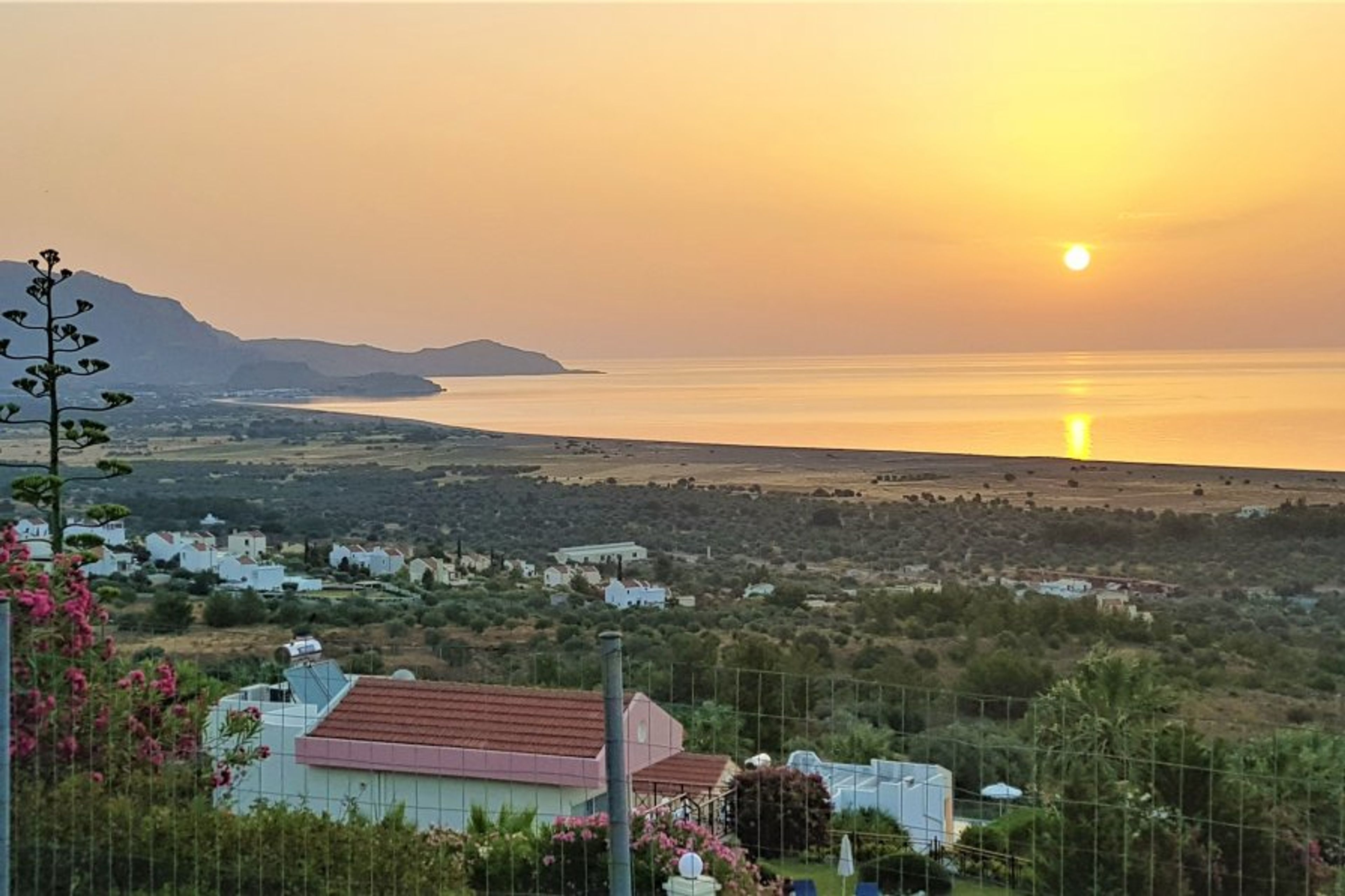 Welcome the day with a sunrise.