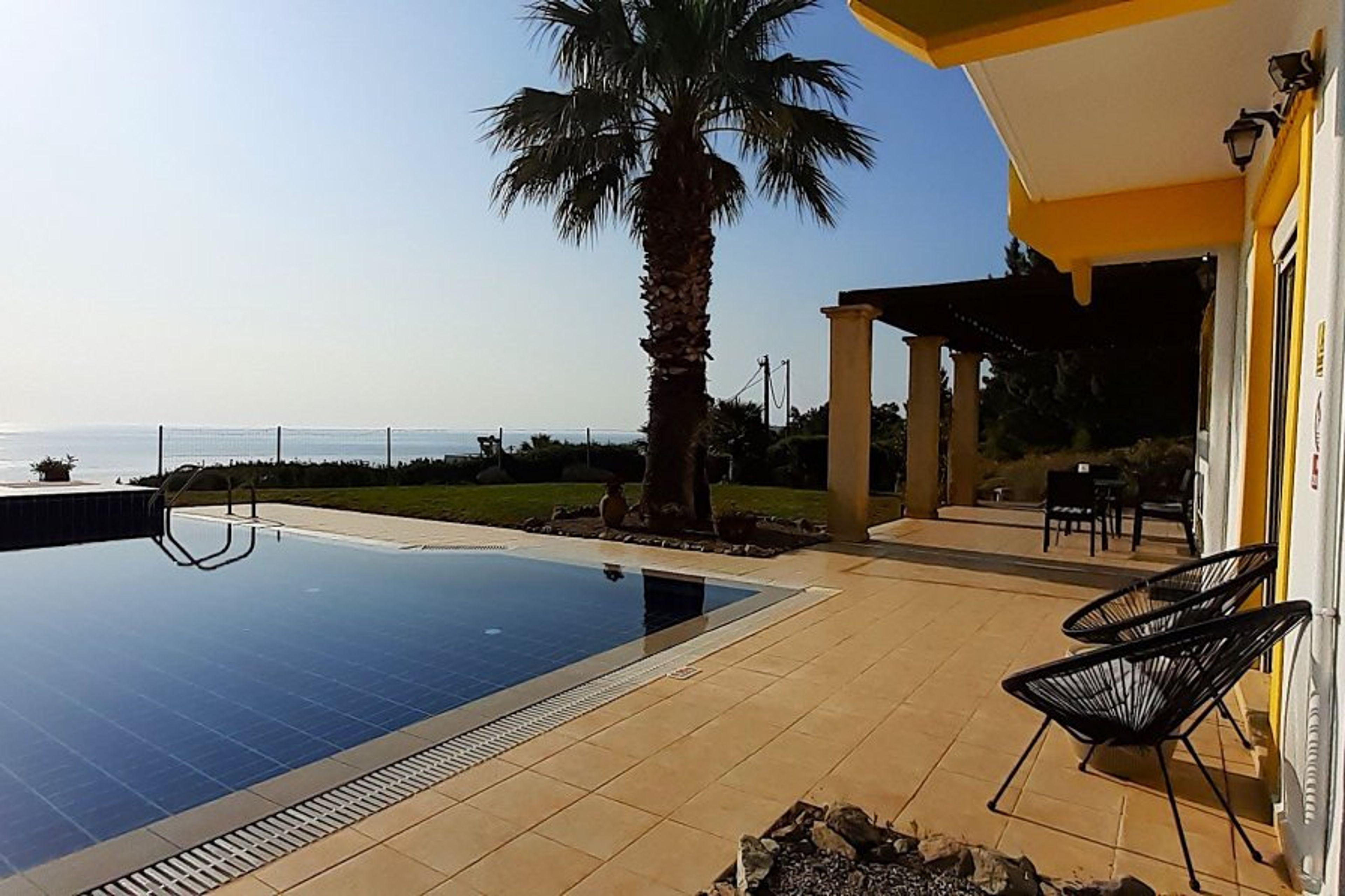 Stunning views from the terrace.