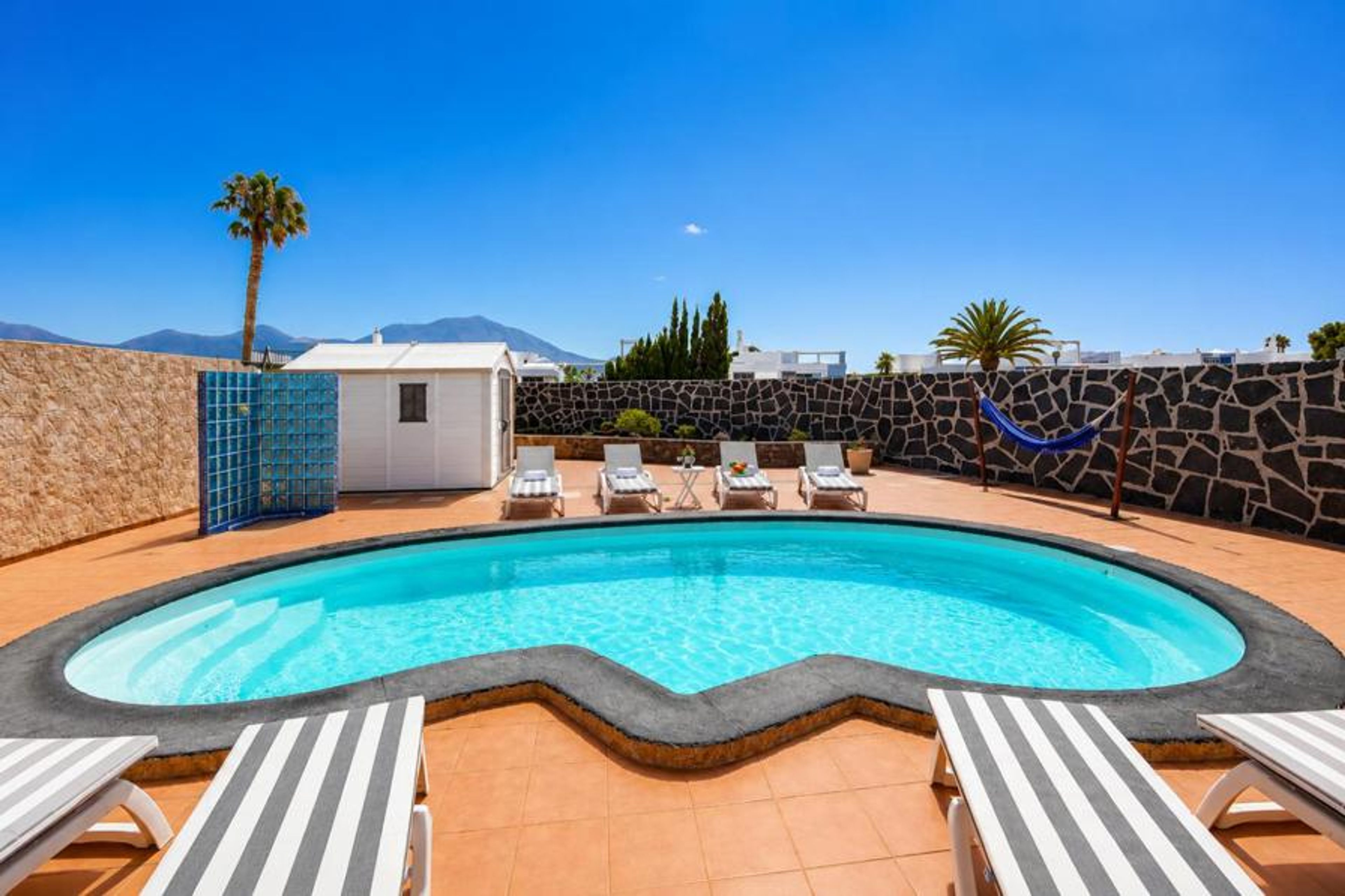 Private pool and terrace