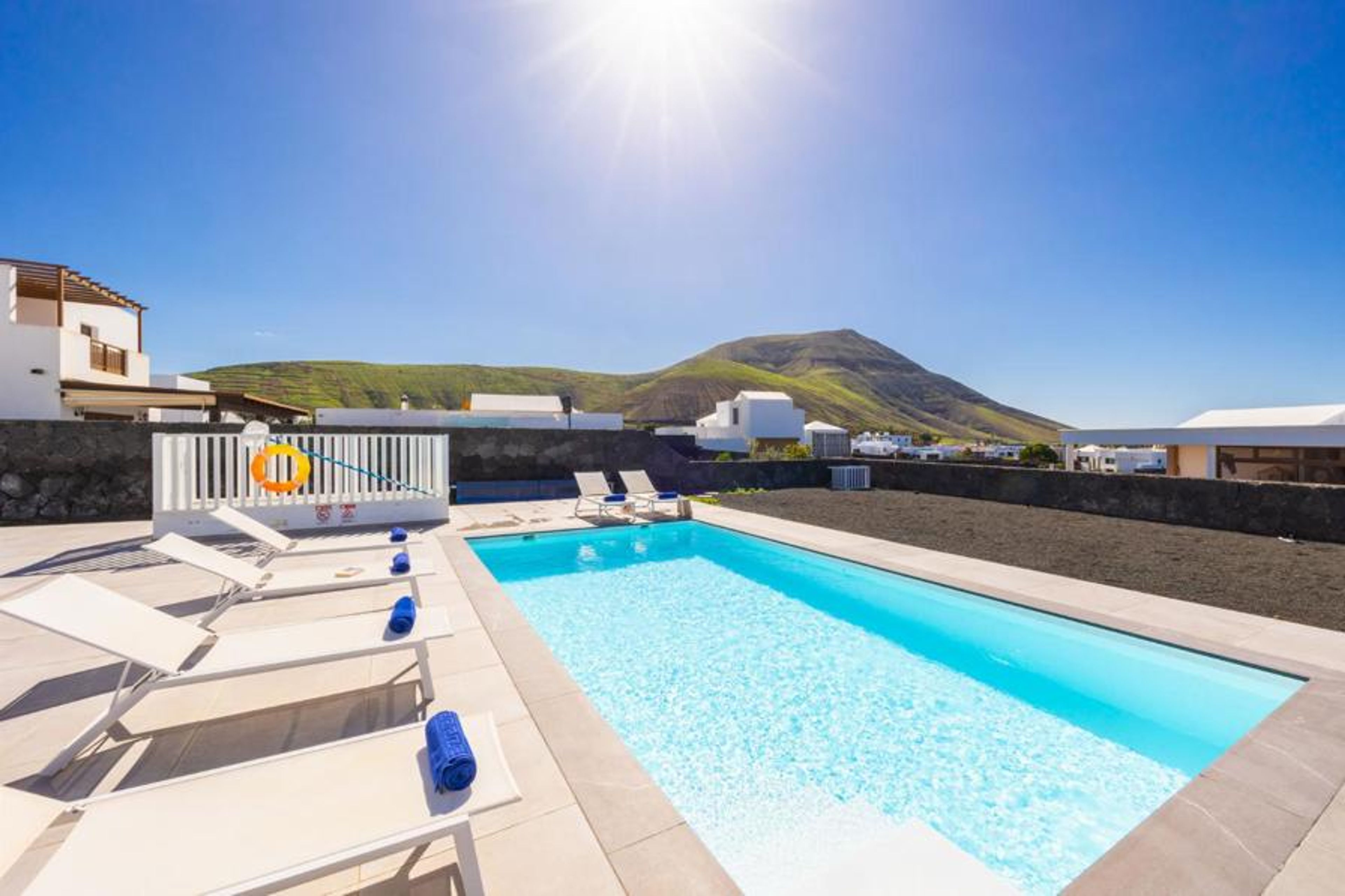 Private pool and terrace