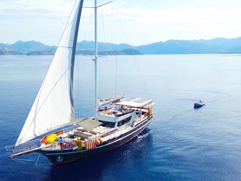 Boat in Gocek, Turkey