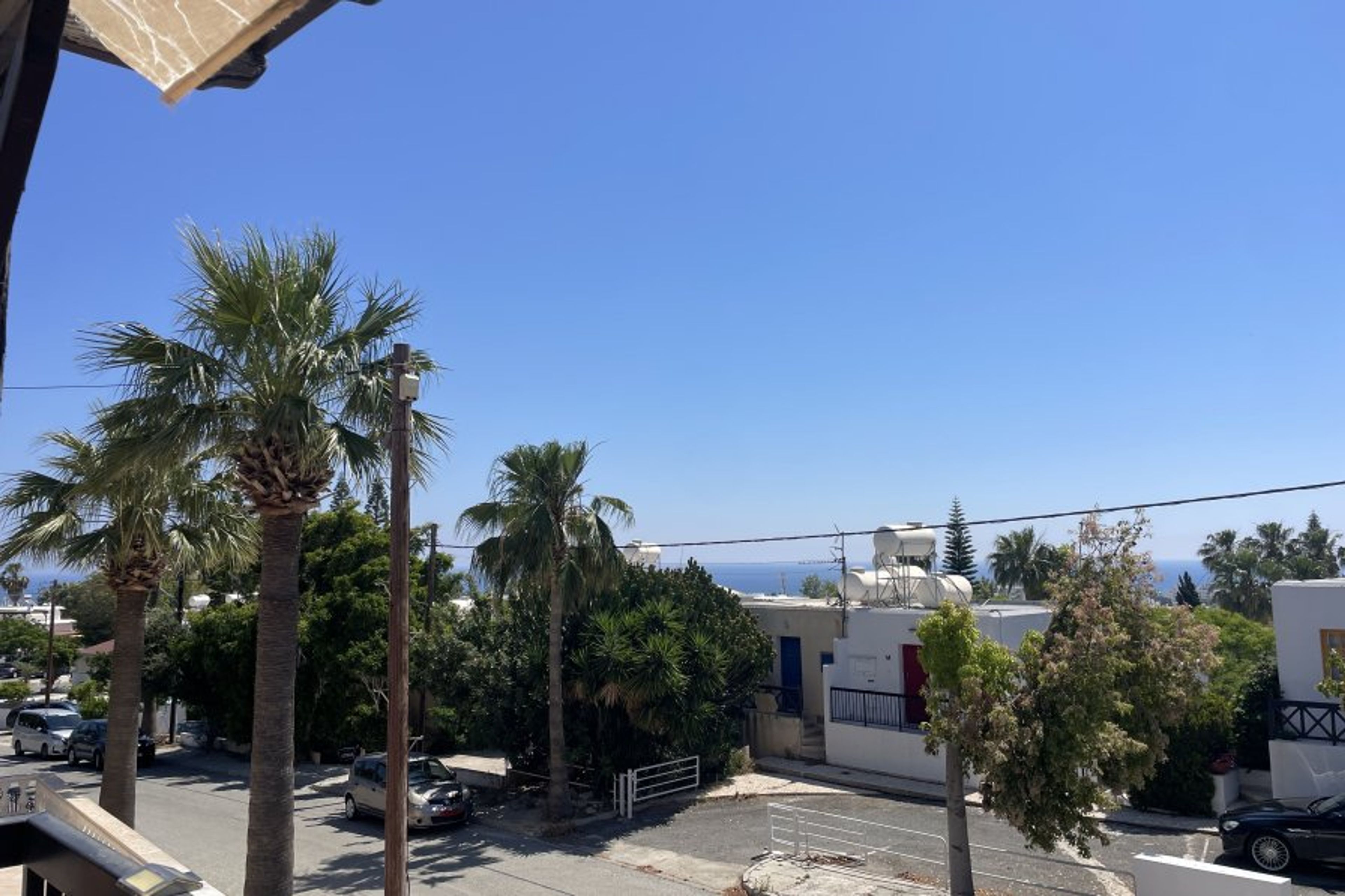 View from balcony