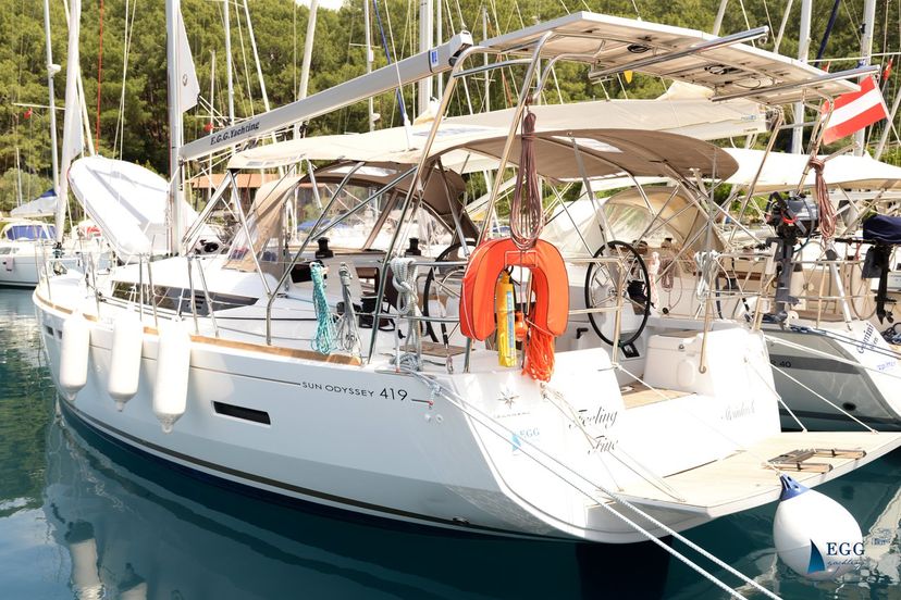 Boat in Gocek, Turkey