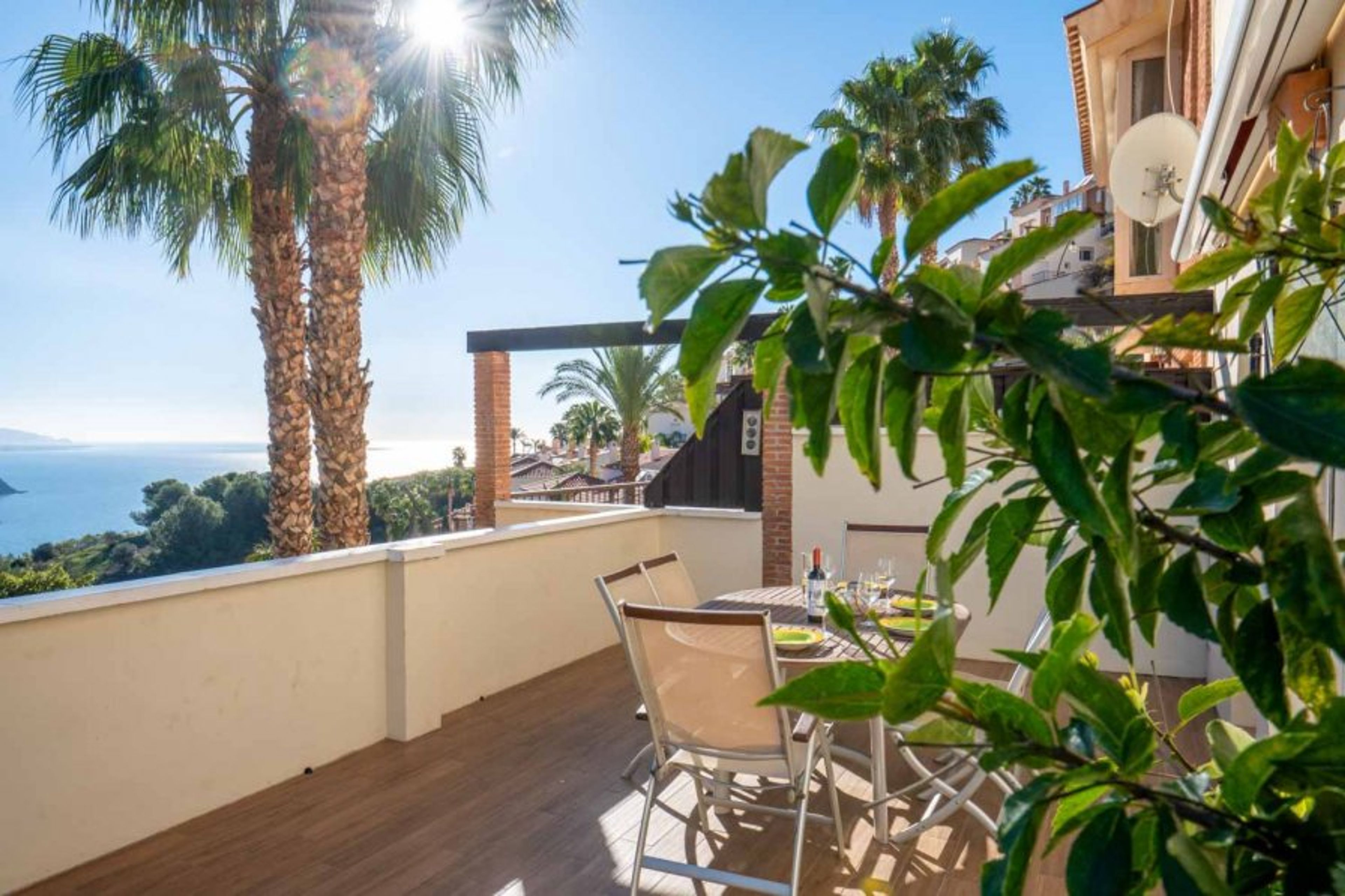 Sun on your terrace till 1 PM