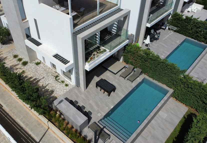 Villa in Cyprus, Paralimni: Exterior Bird Eye View