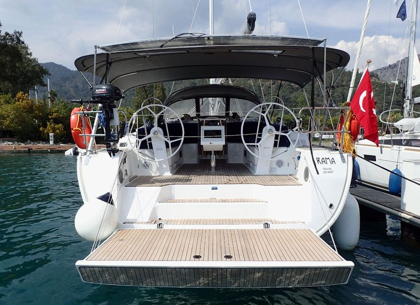 Boat in Gocek, Turkey