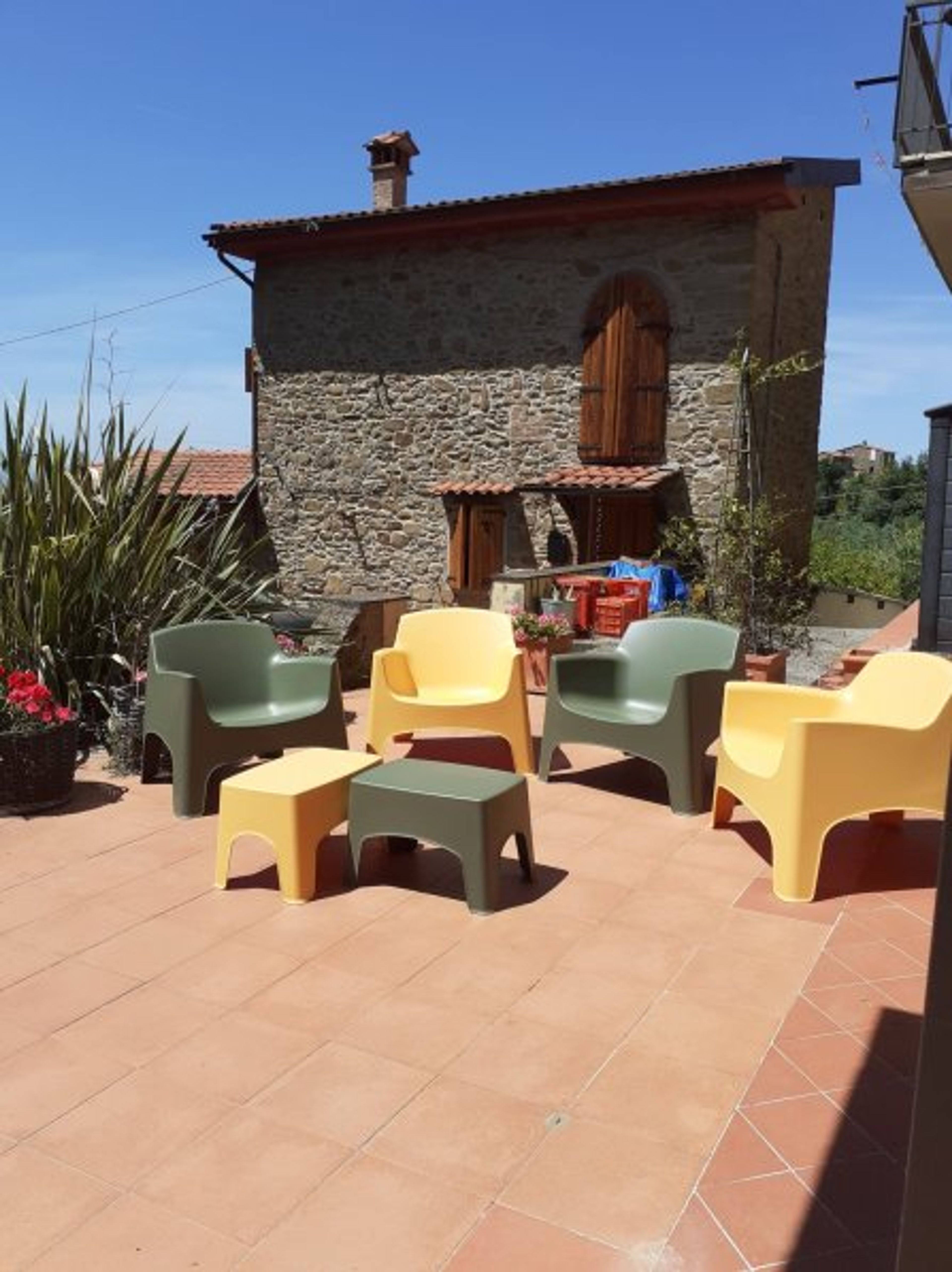 the terrace