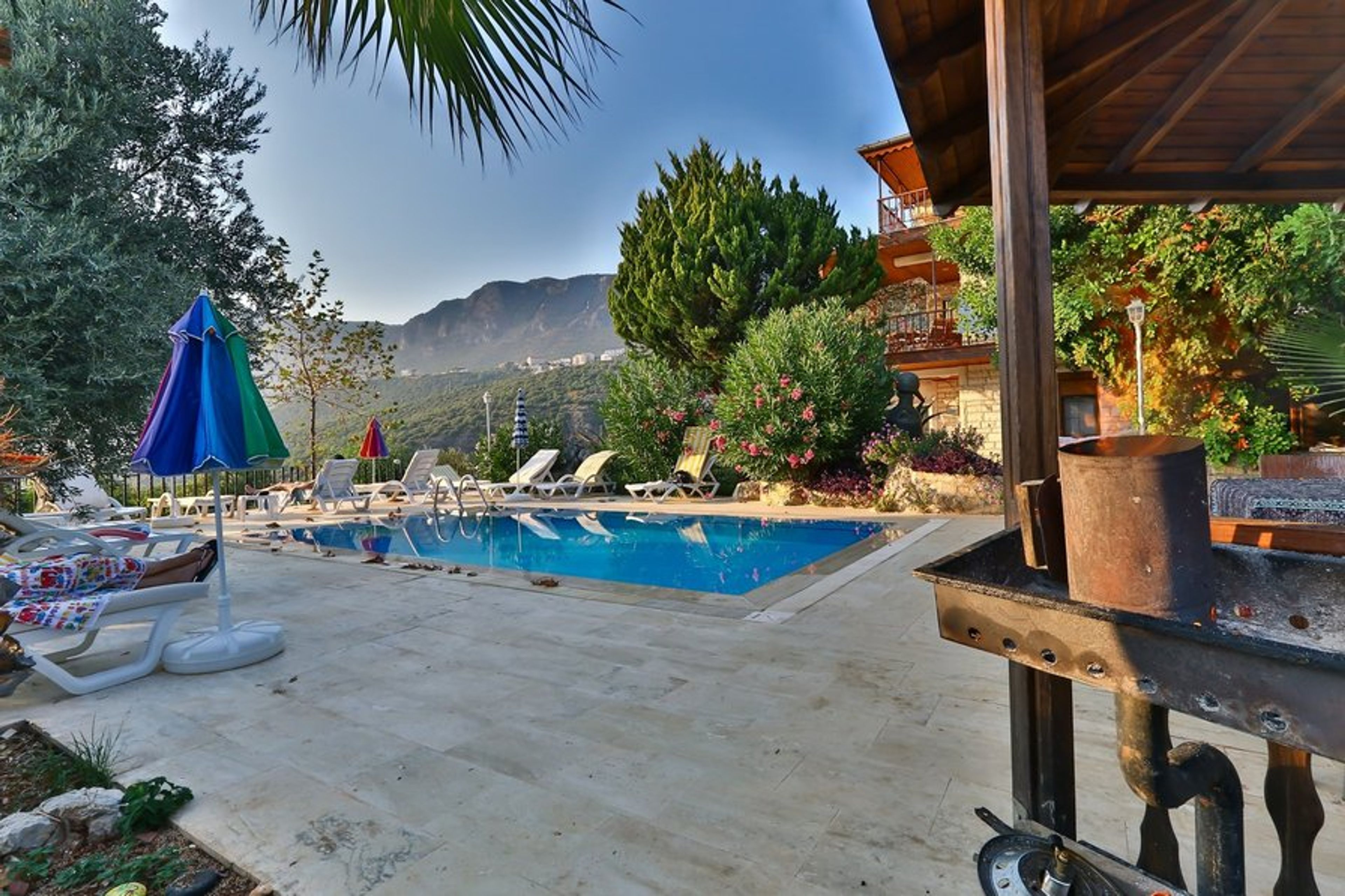 Barbeque available for our guests usage which is next to pool