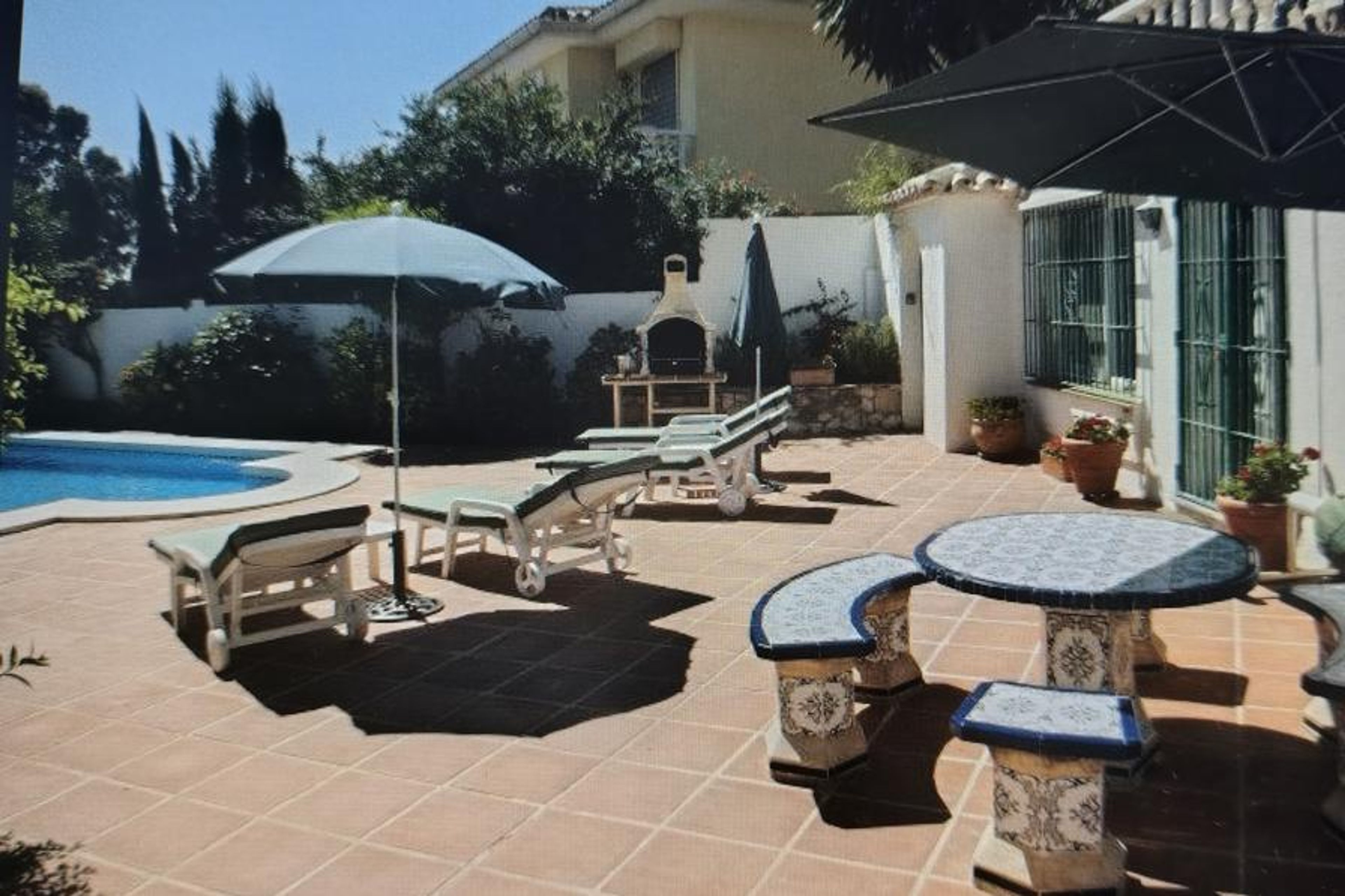 Rear Terrace and BBQ area