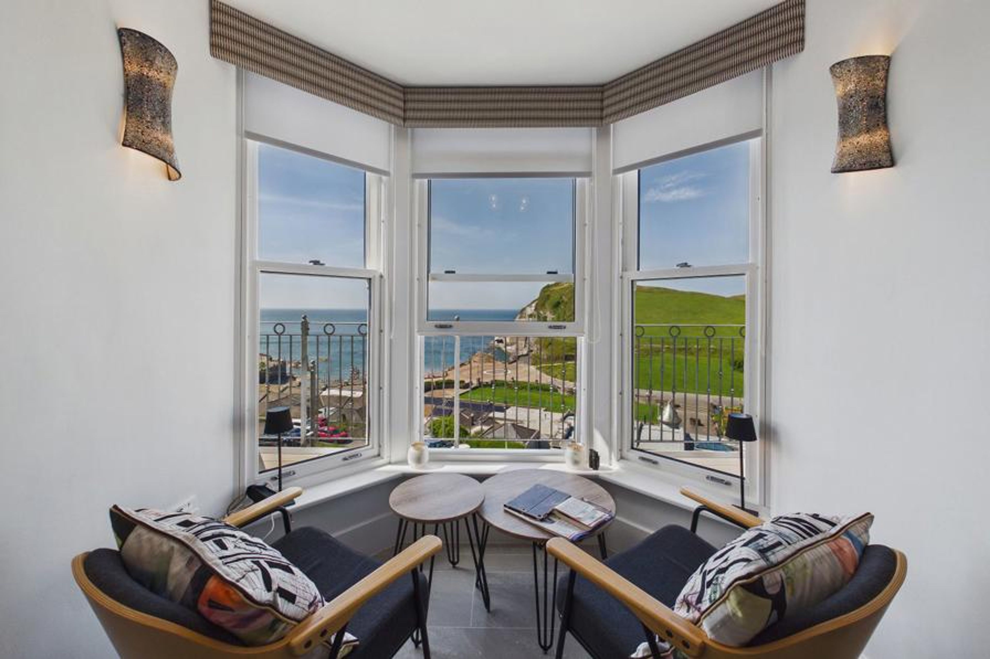7 Arlington Villas Seating Area Sea View