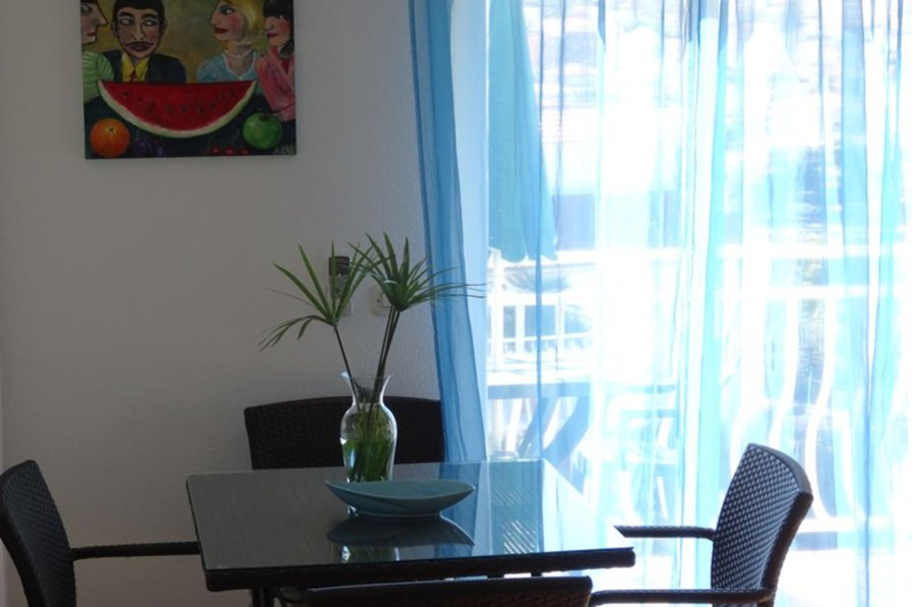 Apartment 3 open plan living room