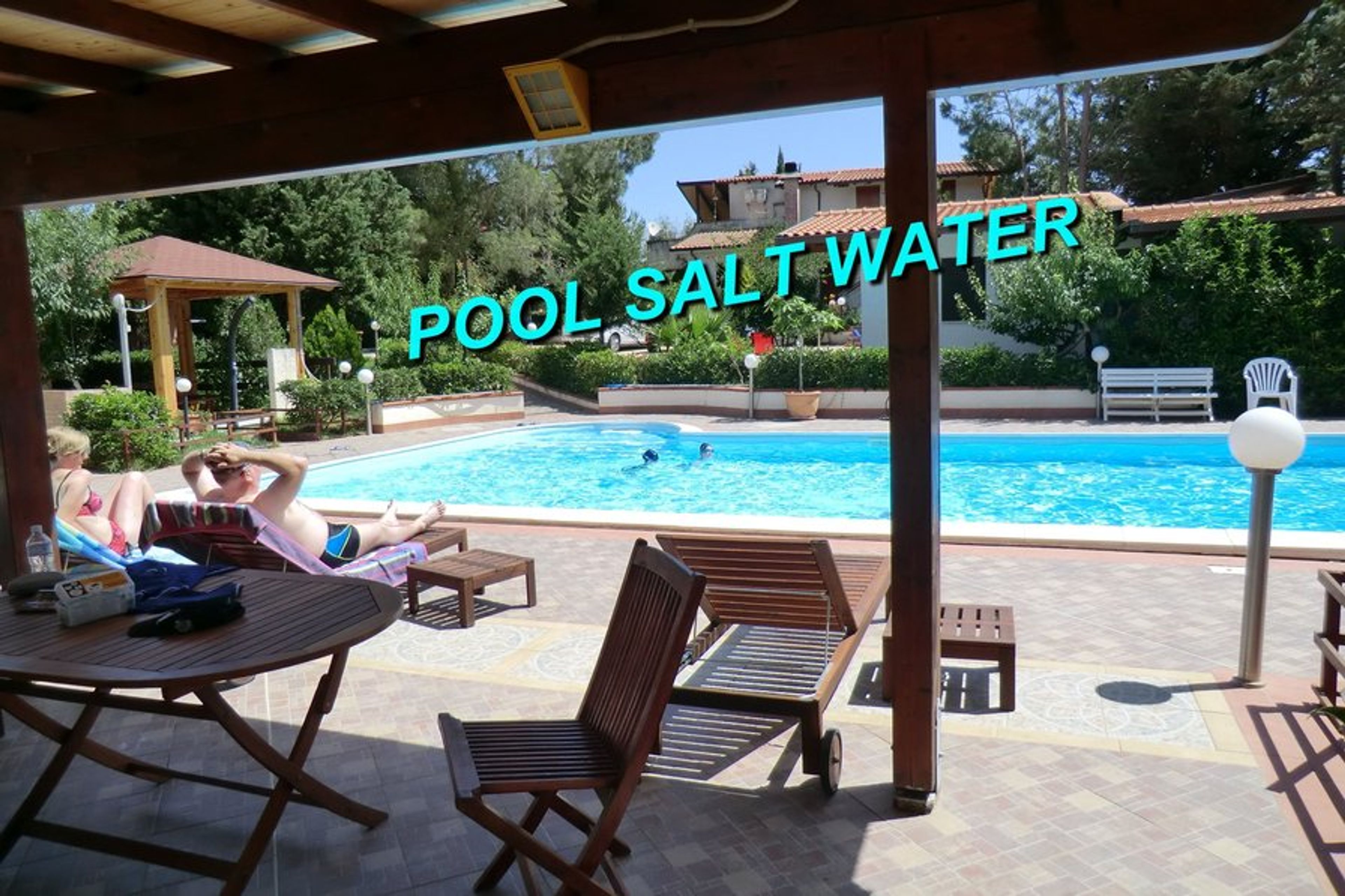 SWIMMING POOL SALT WATER large 12 m x 6. NATURAL CHLORINE, NO CHEMICAL