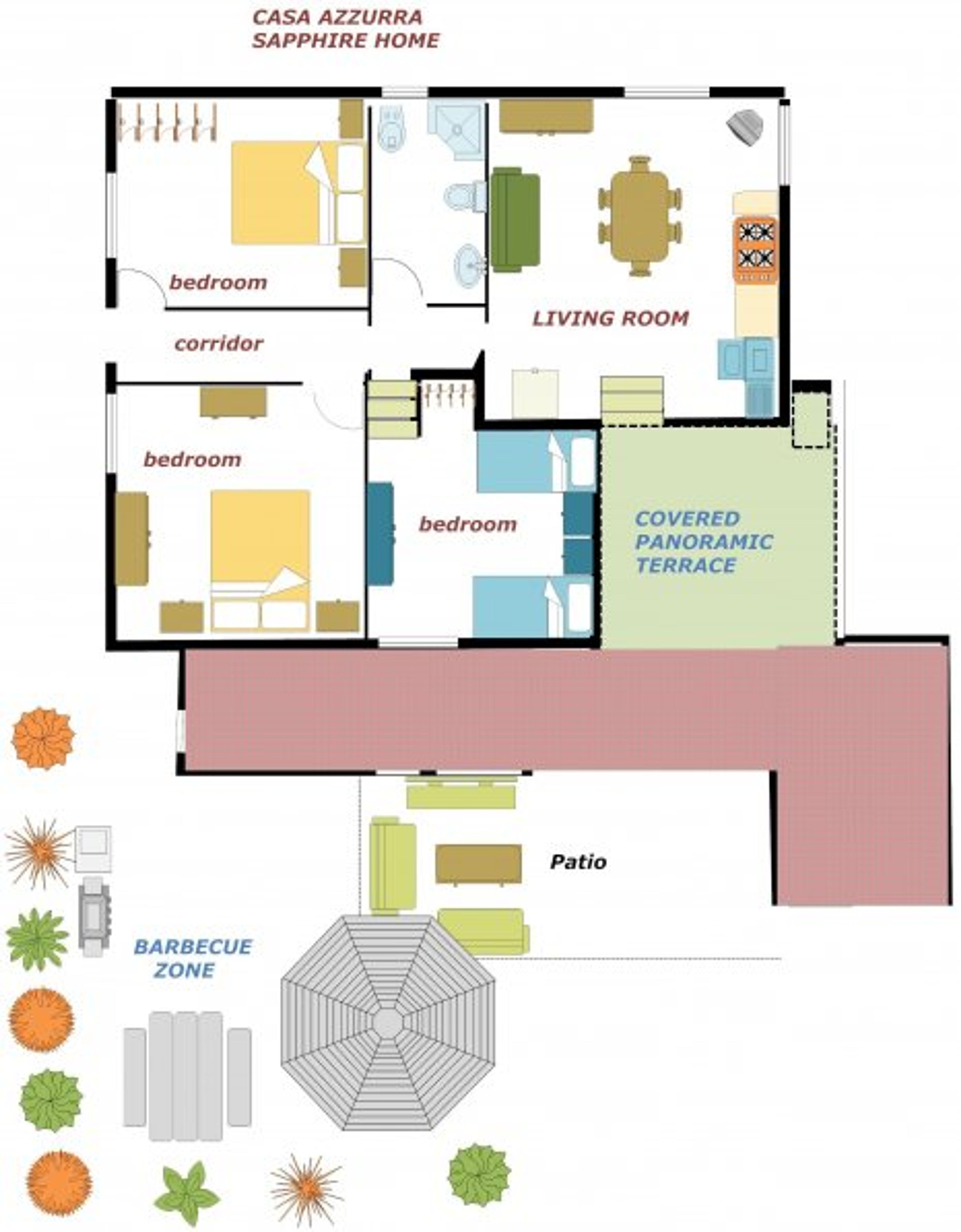 PLAN OF THE APARTMENT