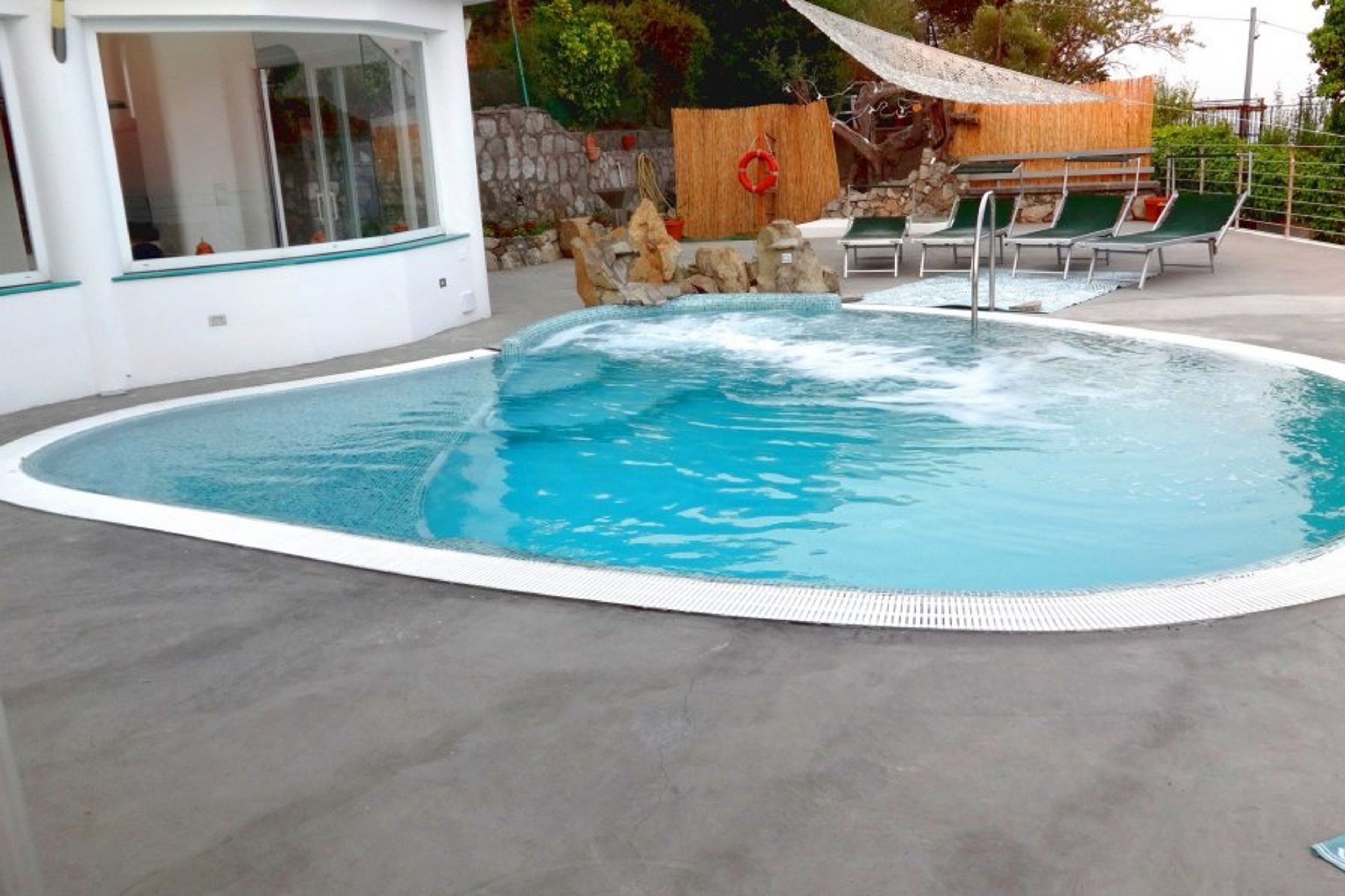 Private pool villa carlotta with hydromassage corner relax sorrento