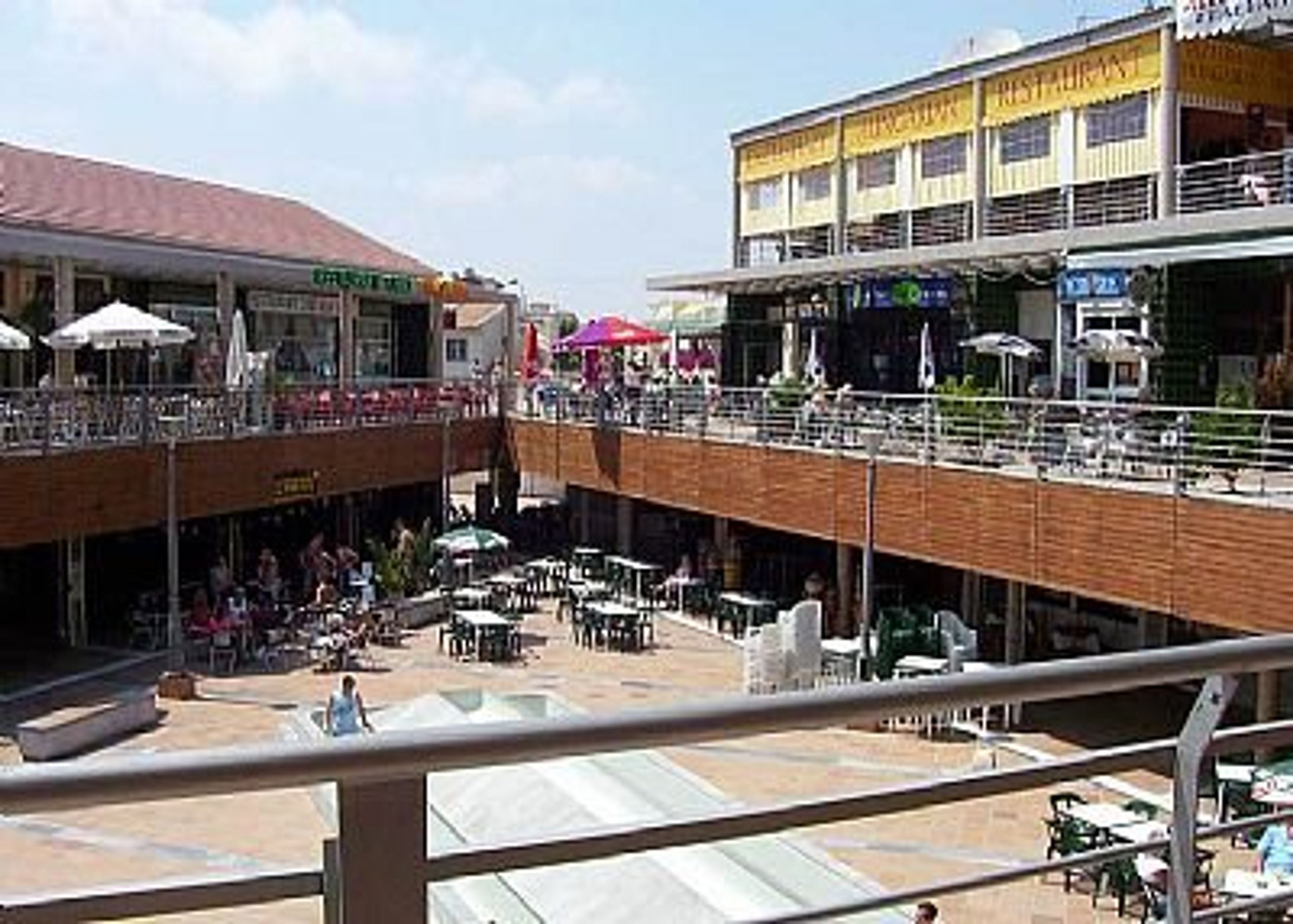 local bars, shops