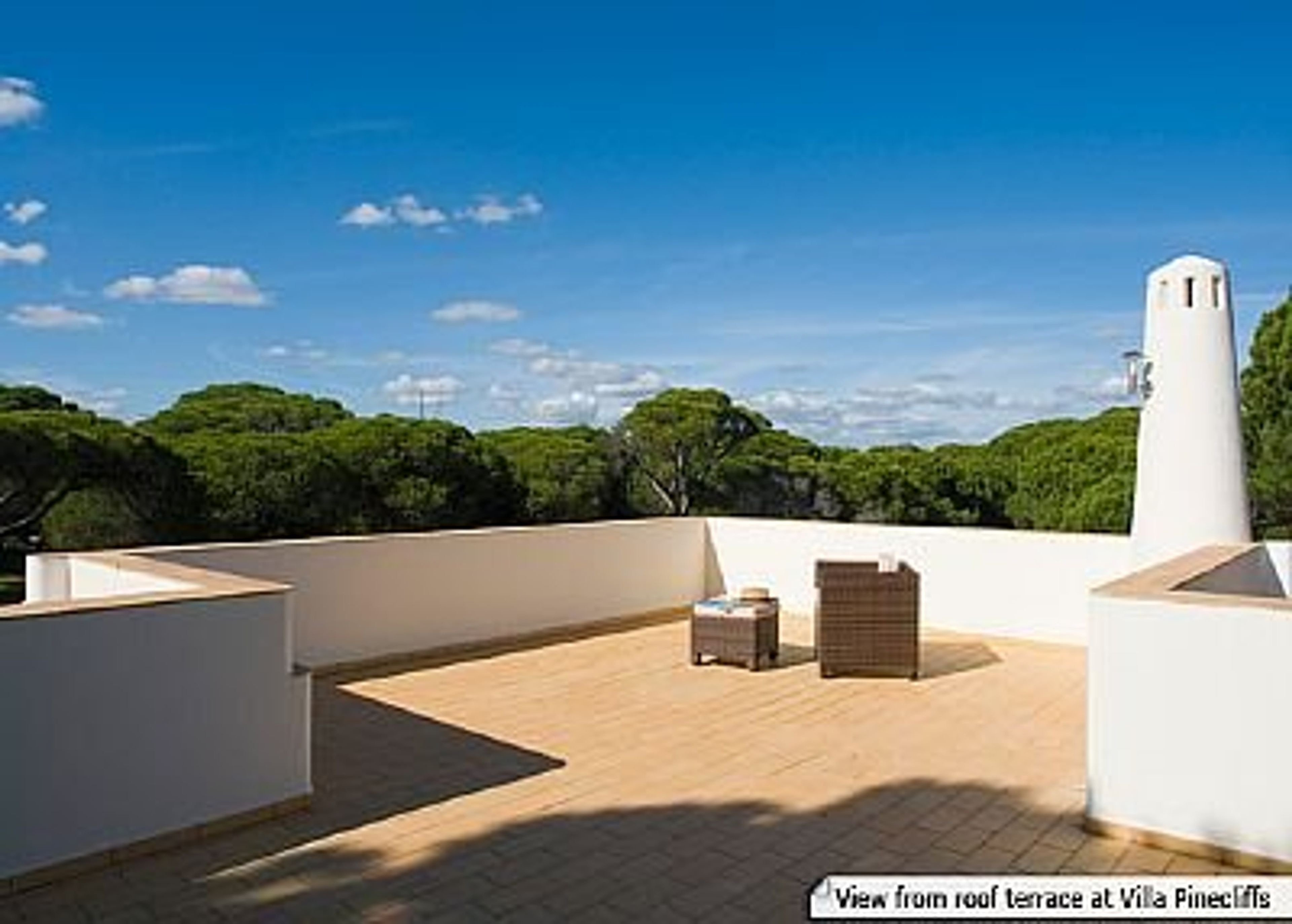 Large sun terrace off the main bedroom