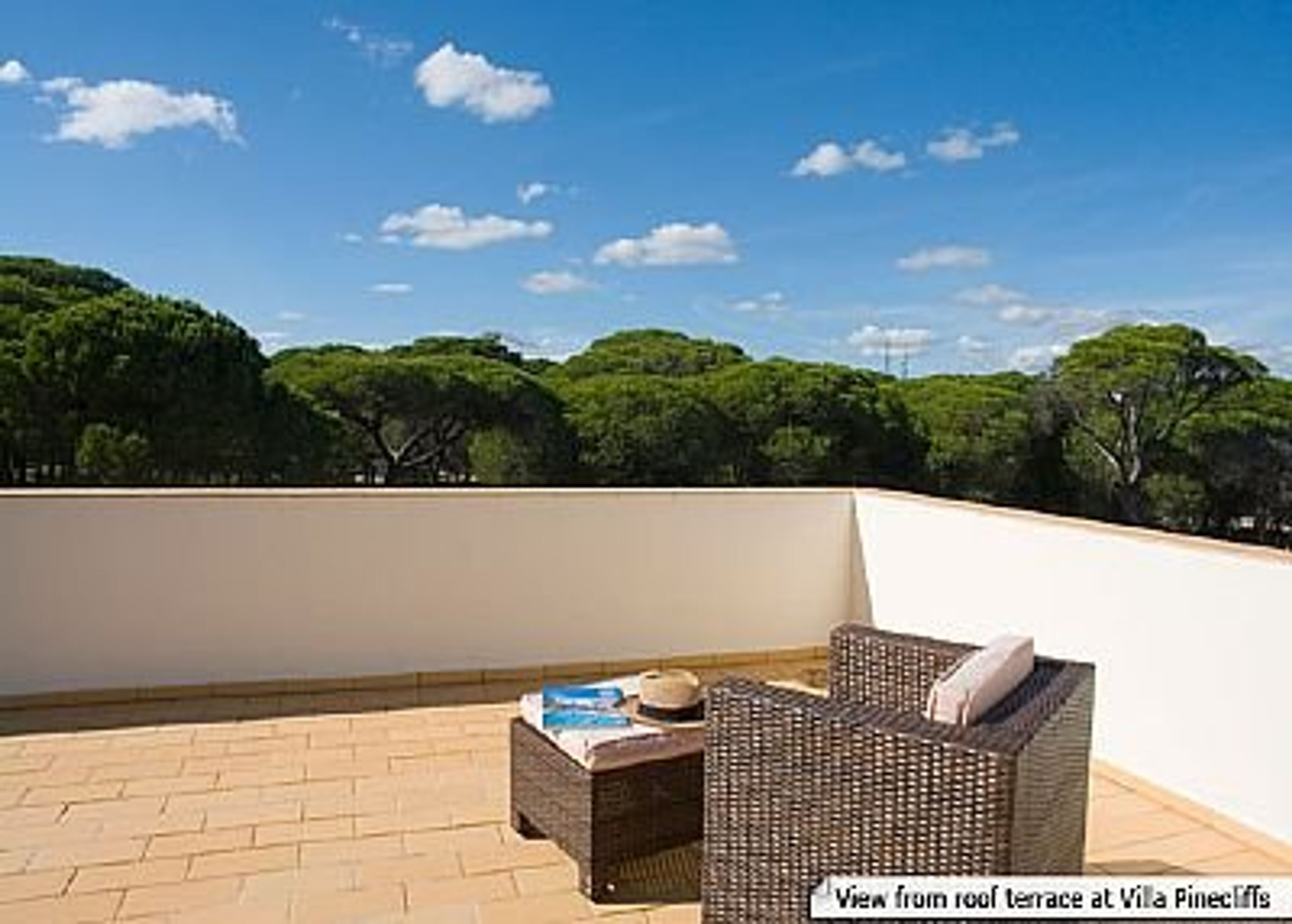 View from the roof terrace
