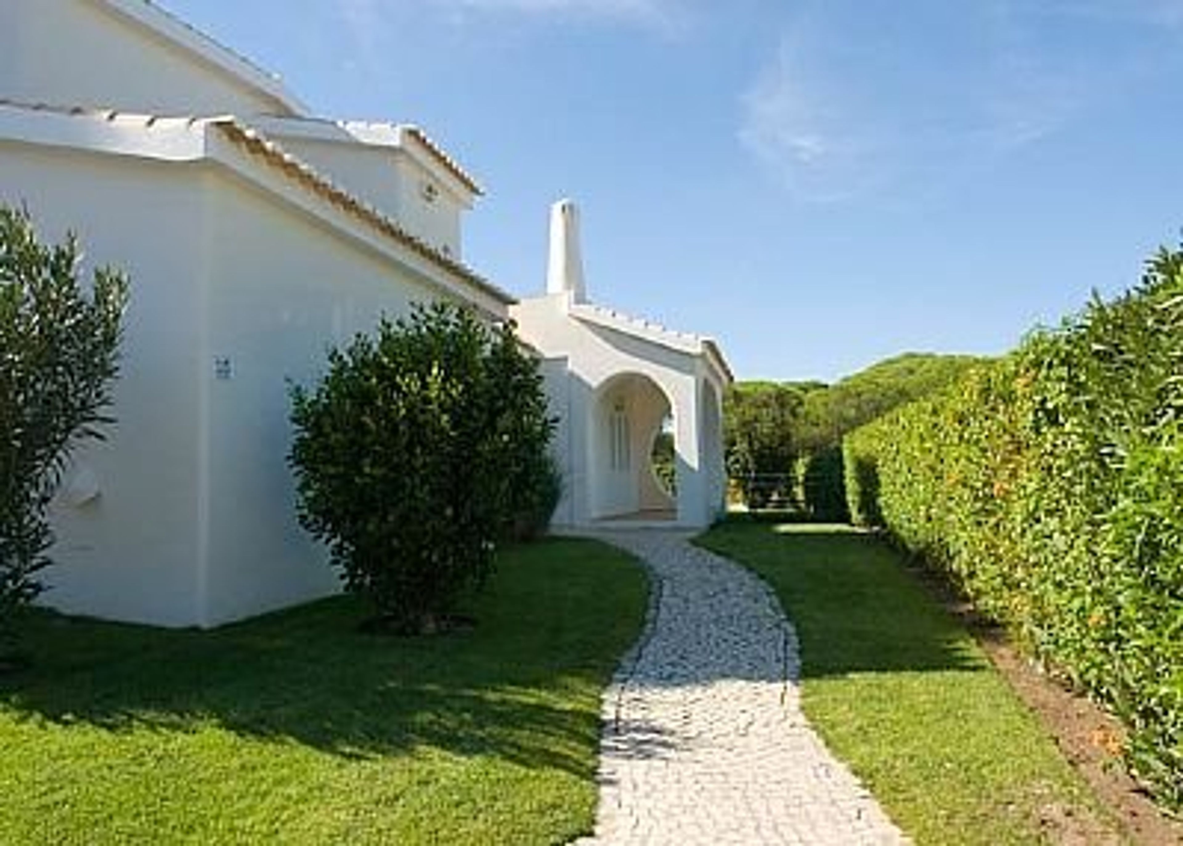 Entrance to the Villa