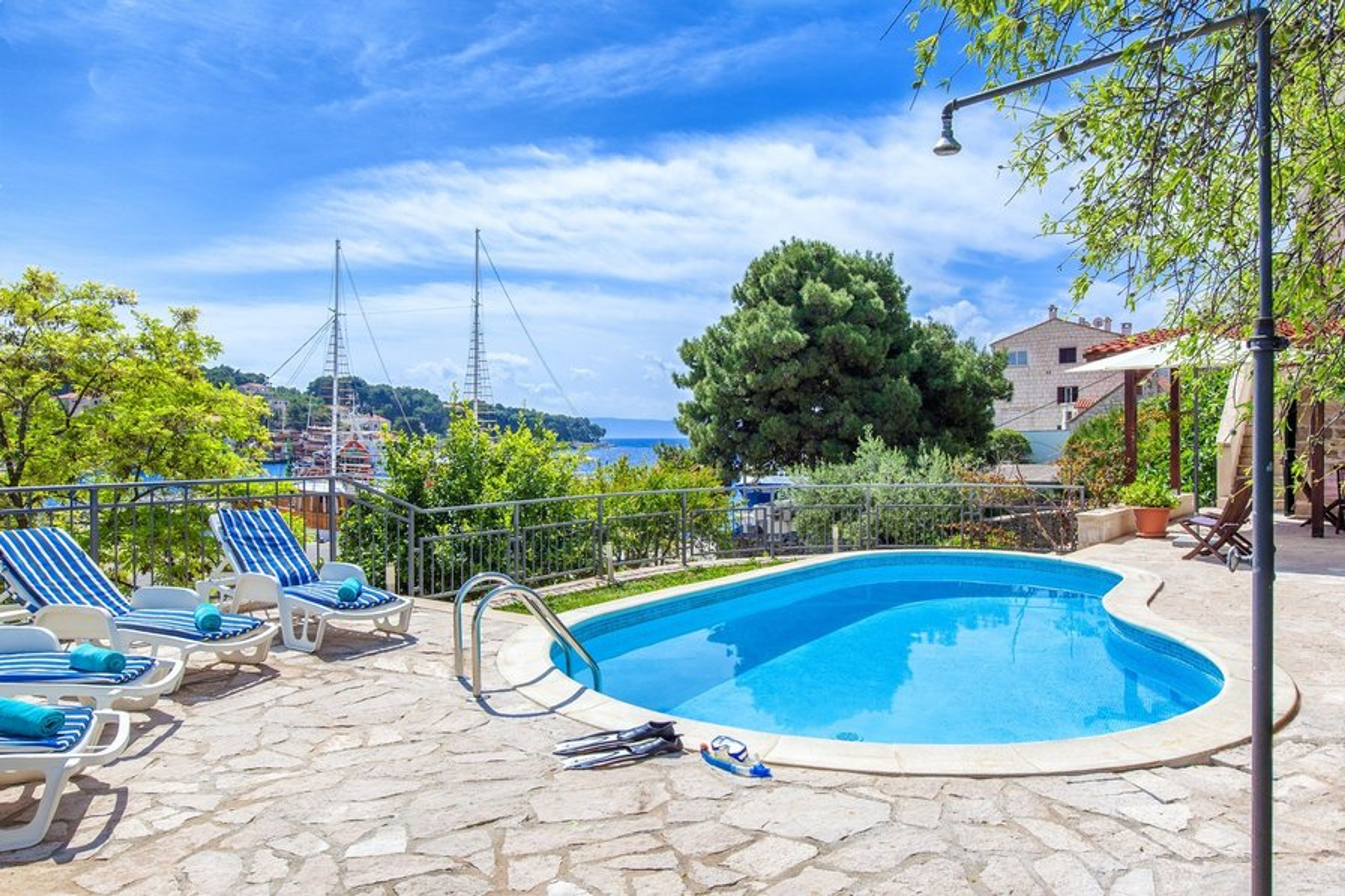 Pool, Villa Bonaca, Brac Island