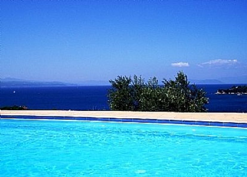 Villa in Skiathos, Greece: Pool Views