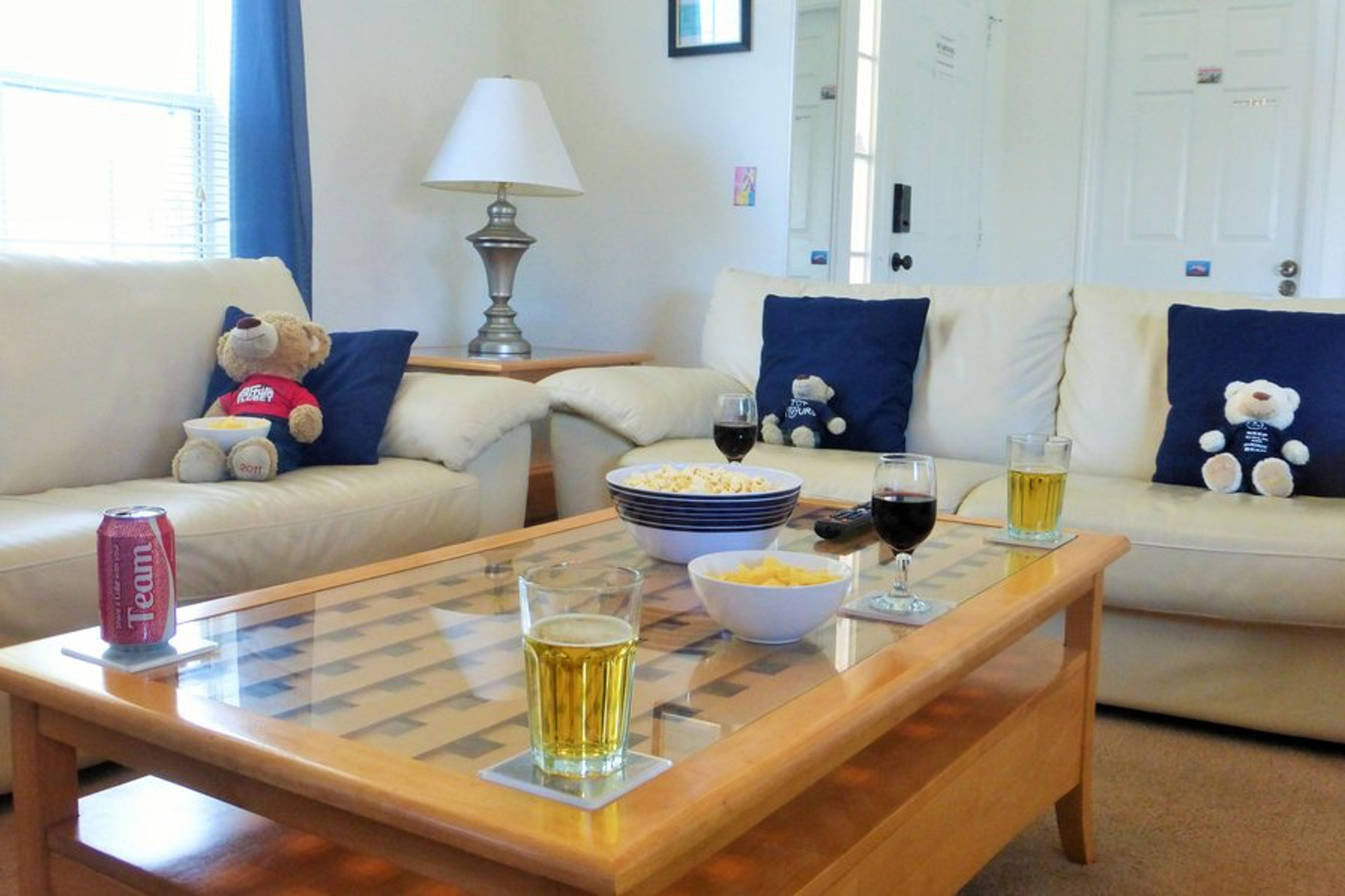 Chill out in front of our 65-inch digital smart TV