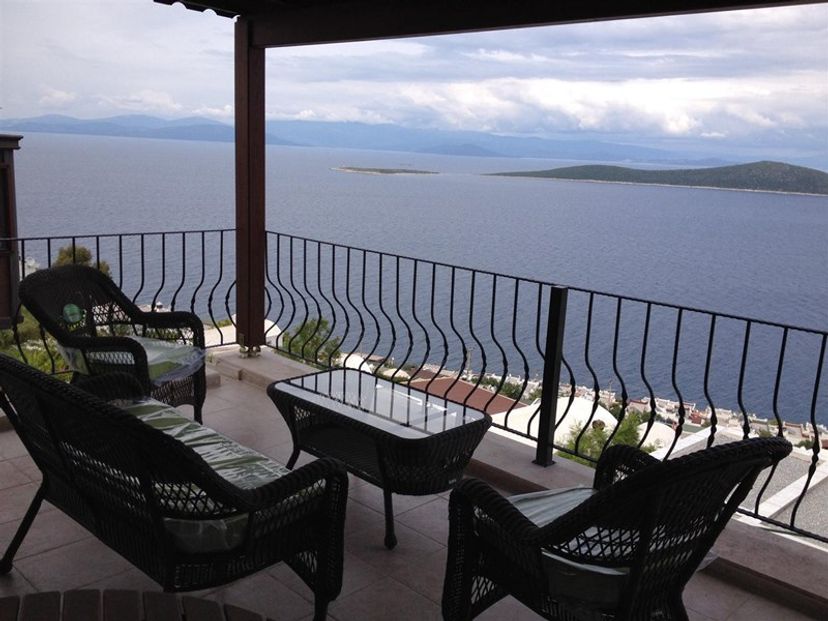 Villa in Bodrum, Turkey: View from the upstairs sitting lounge at Villa Maija