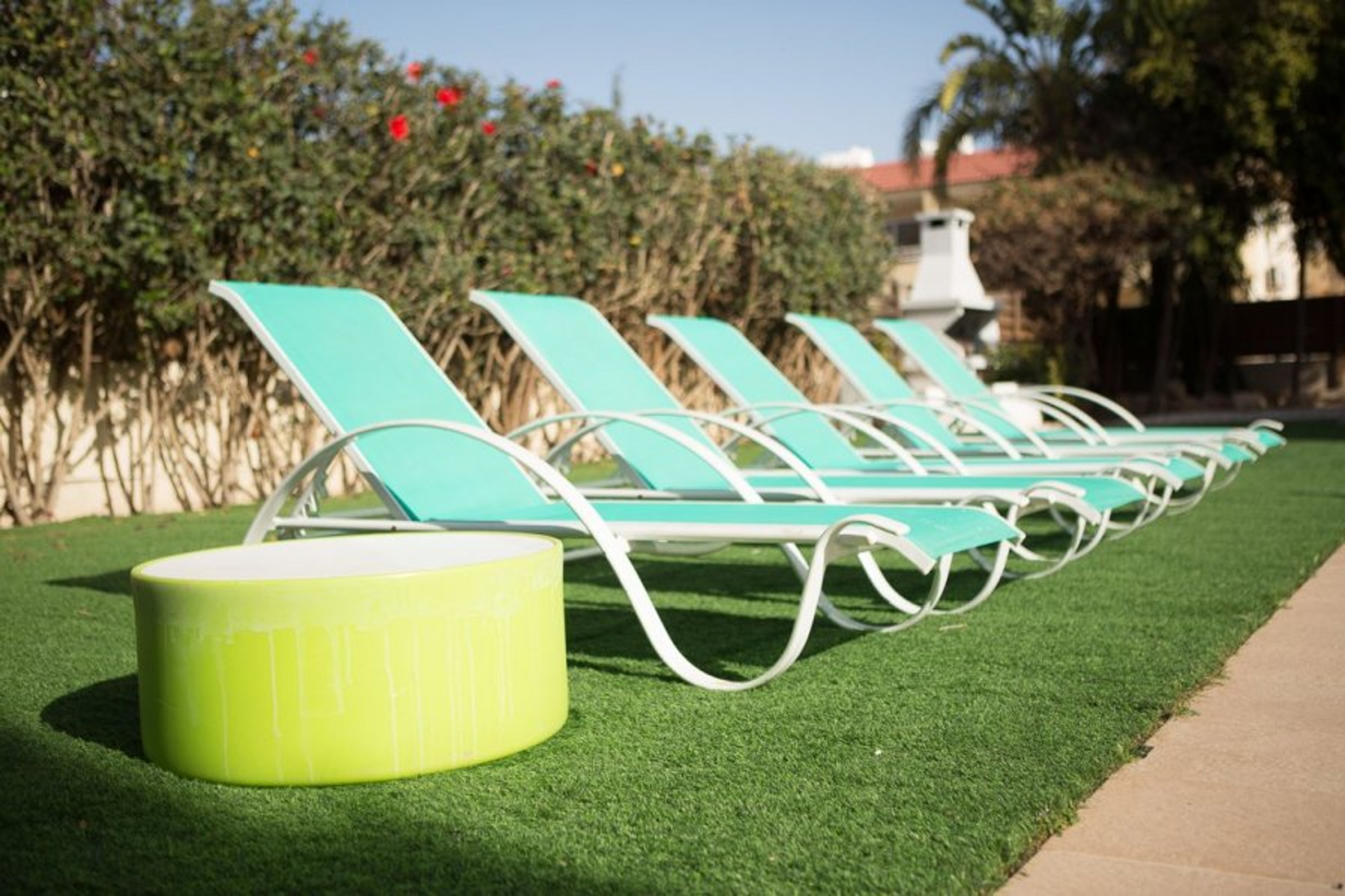 villa sofia ayia napa deck chairs