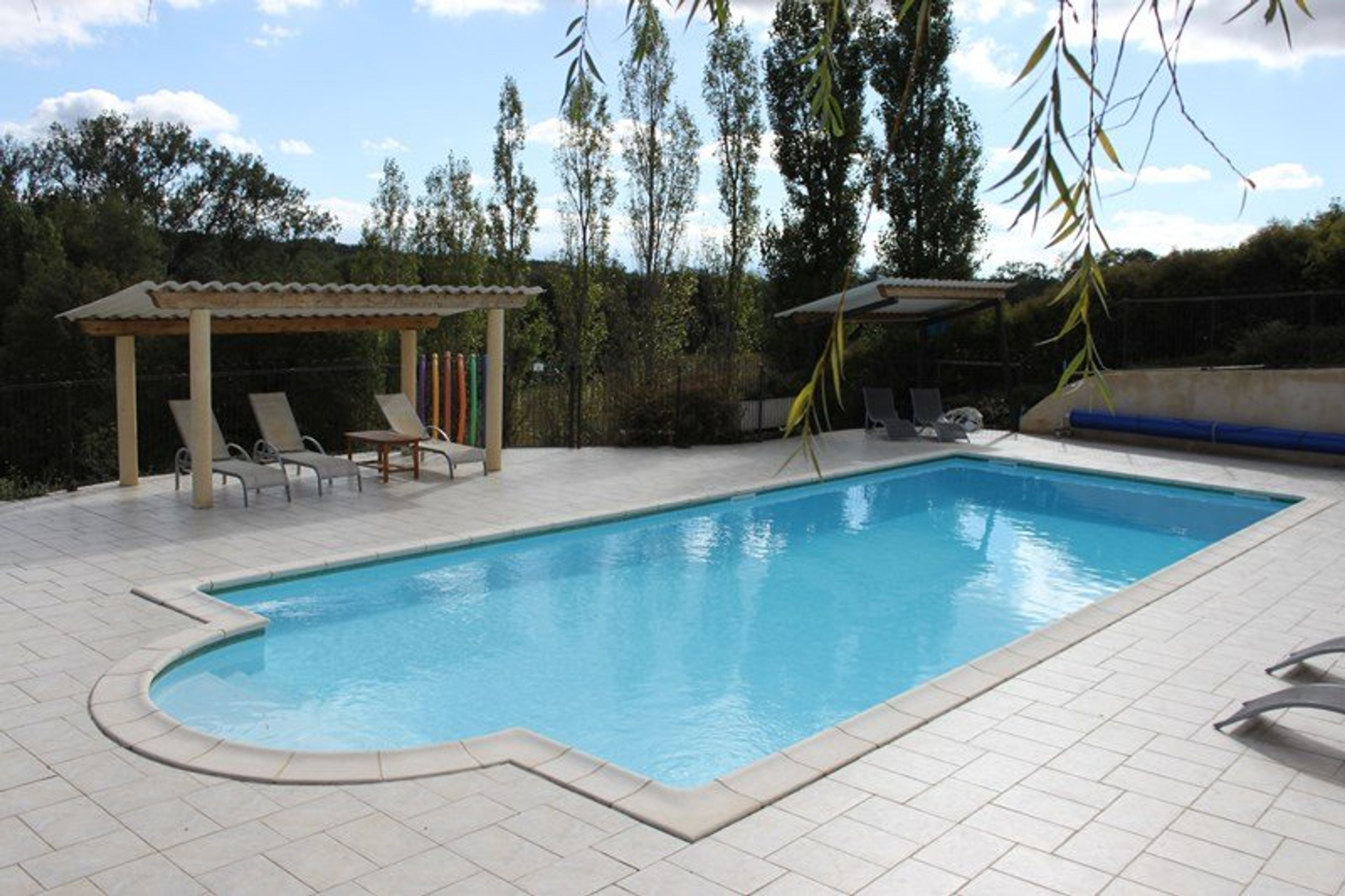 Heated 12m swimming pool (fully enclosed)