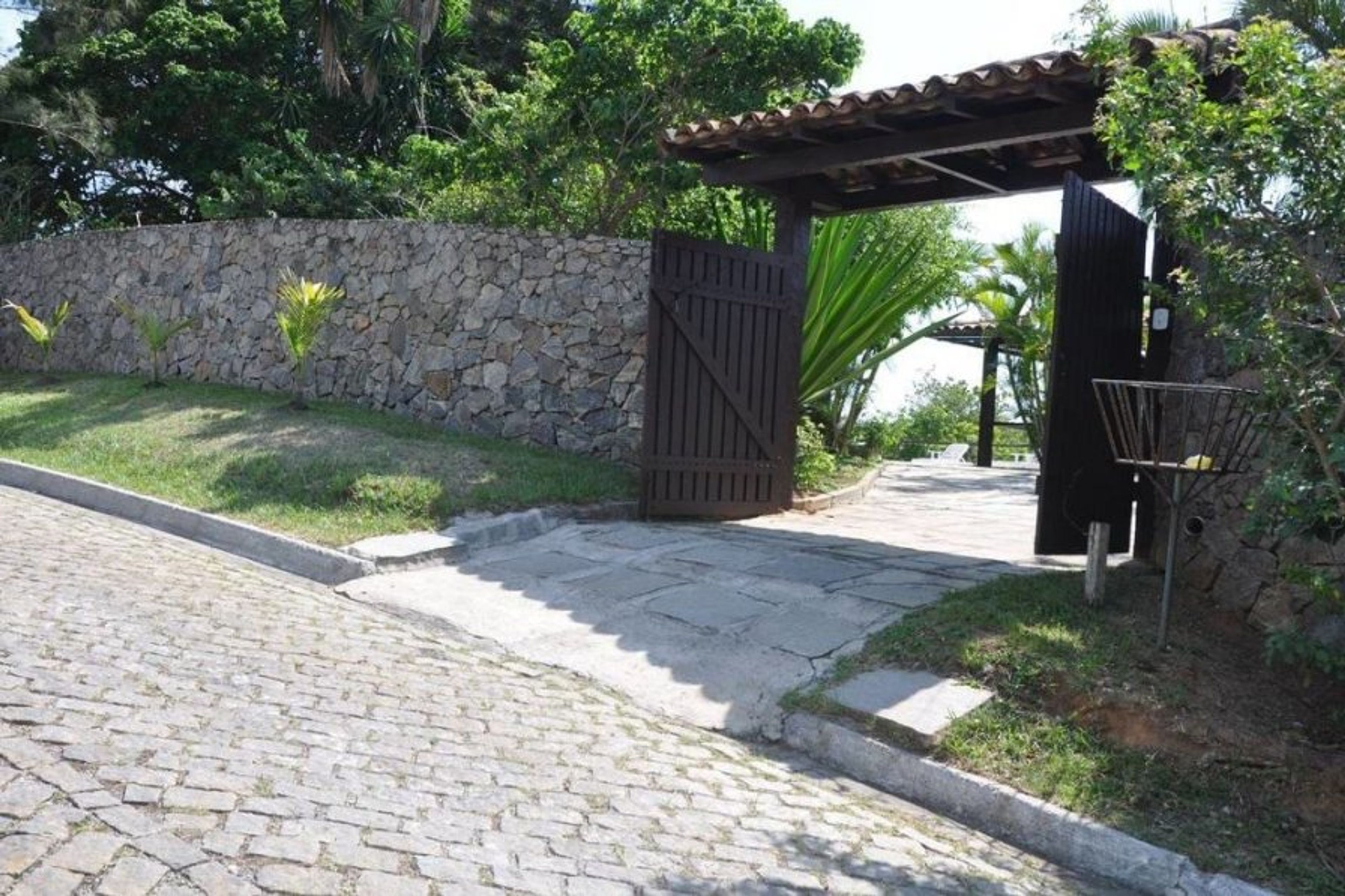 entrance to our villa