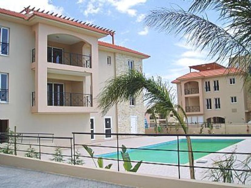 Apartment in Mazotos, Cyprus: Pool area