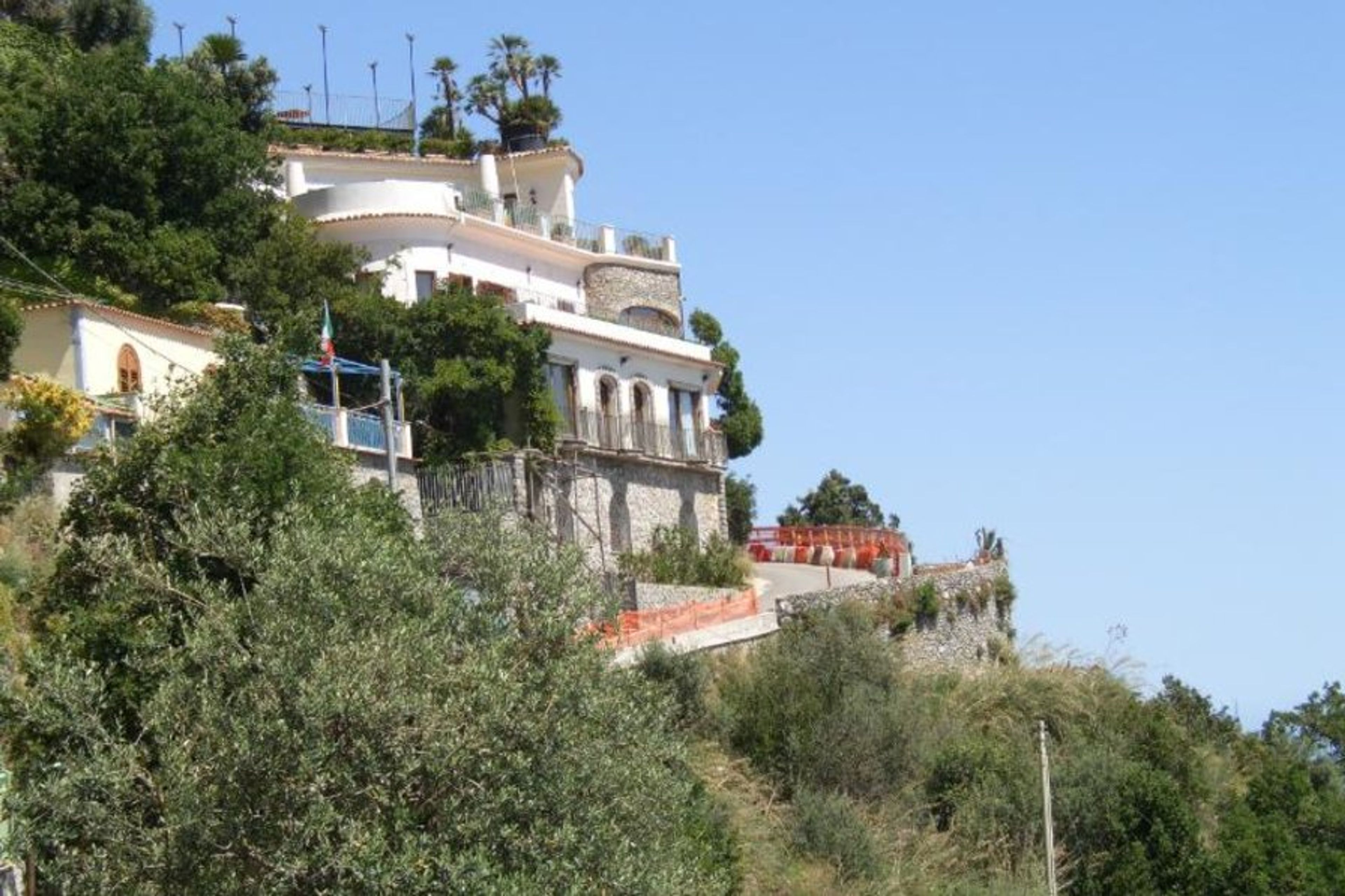 exterior of the house