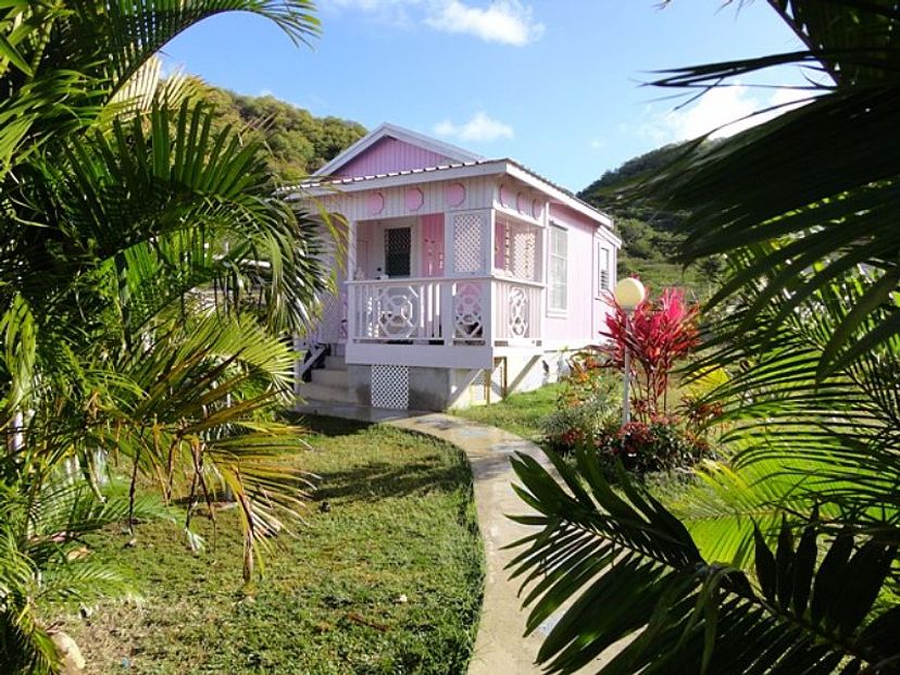 Cottage in Five Islands, Antigua and Barbuda: PINKSHACK STUDIO AFFORDABLE CARIBBEAN  RETREAT