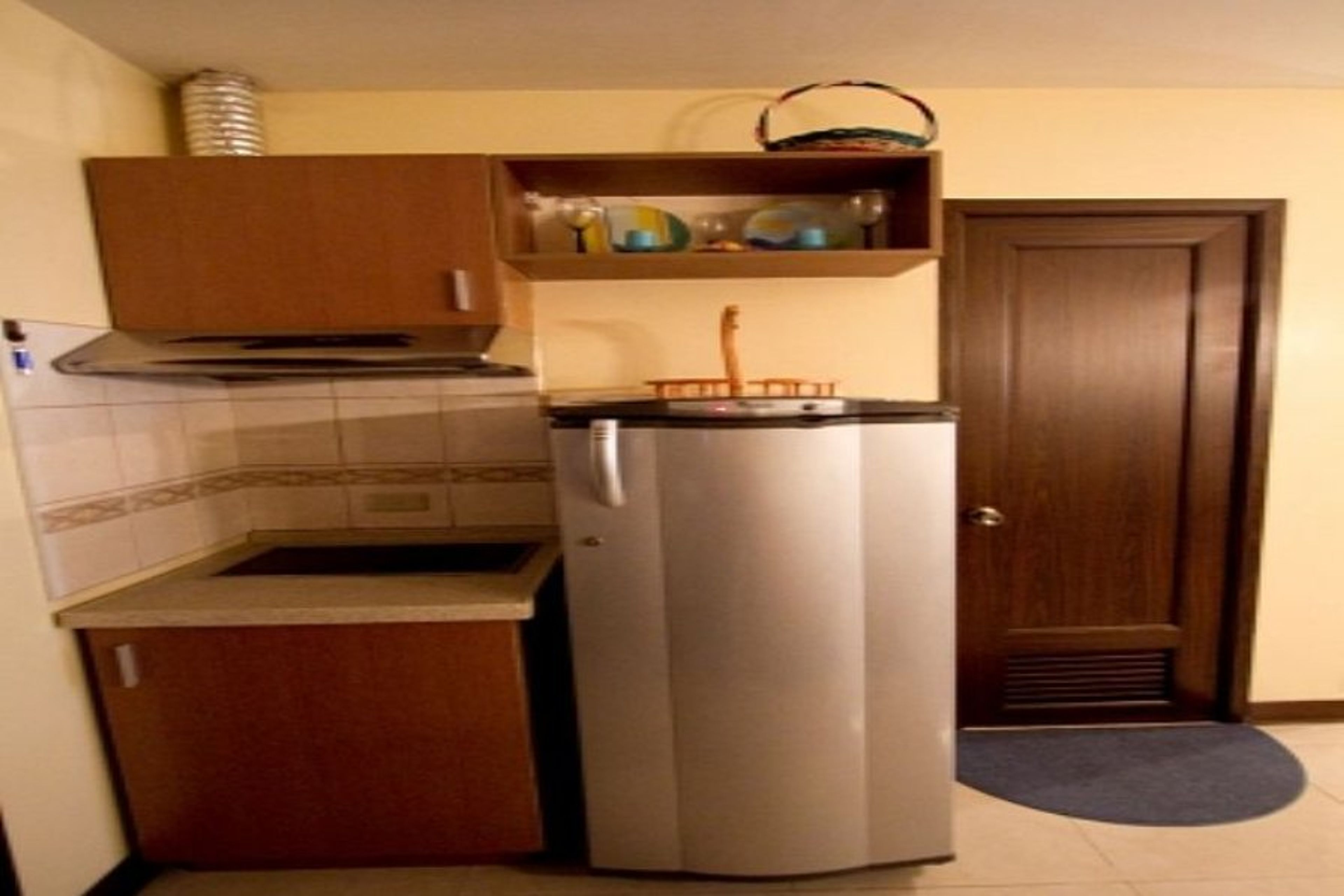 Induction cook top and fridge