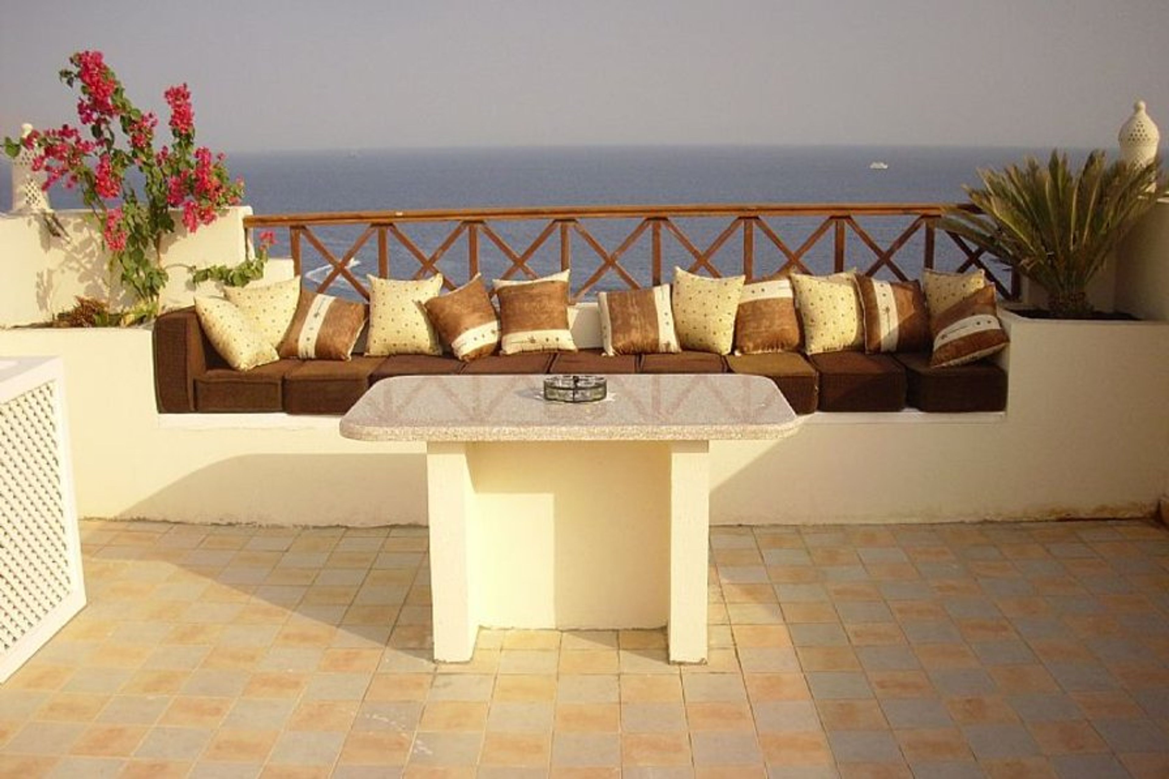 Our private roof garden