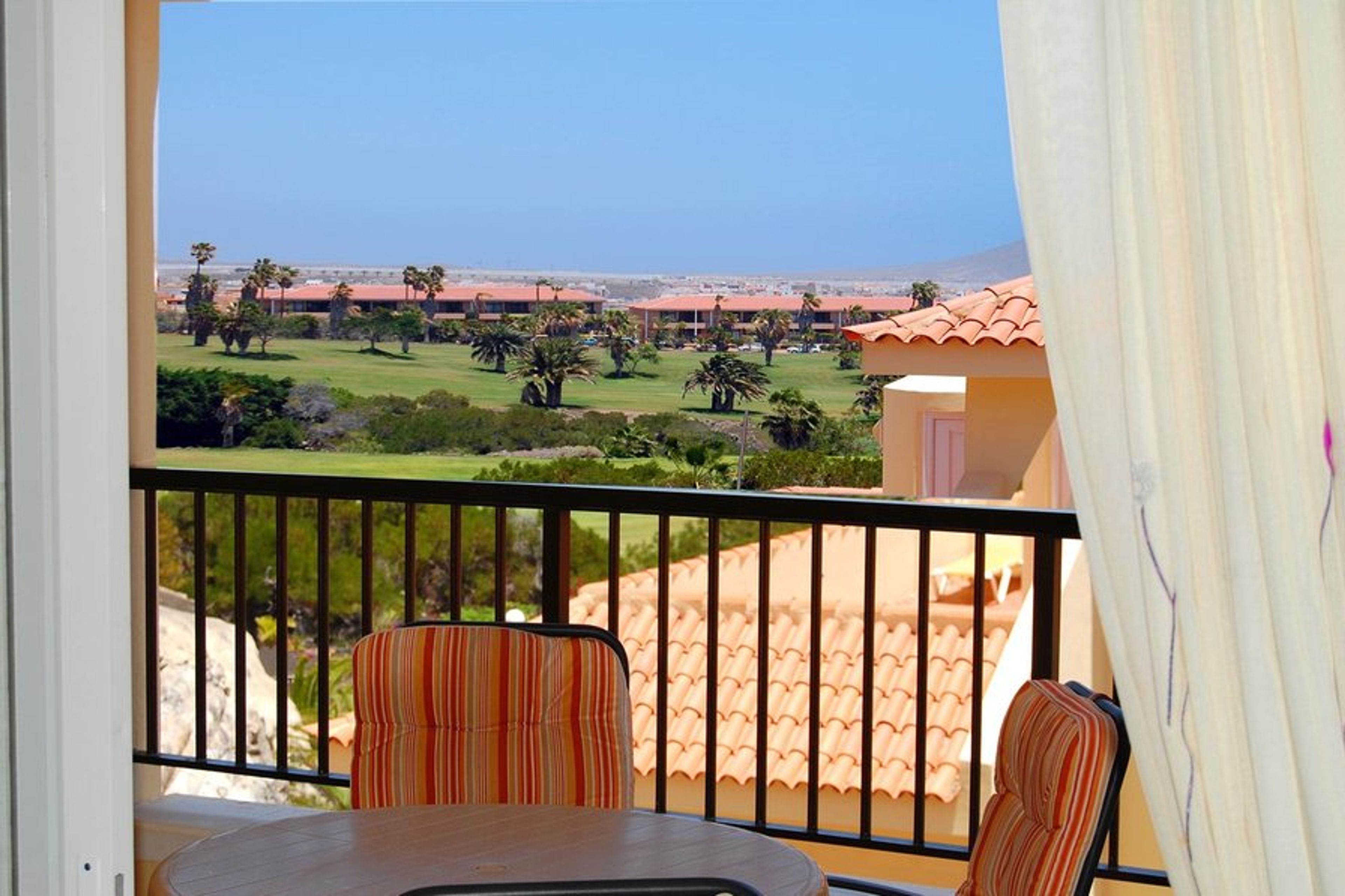 Lovely views from the balcony